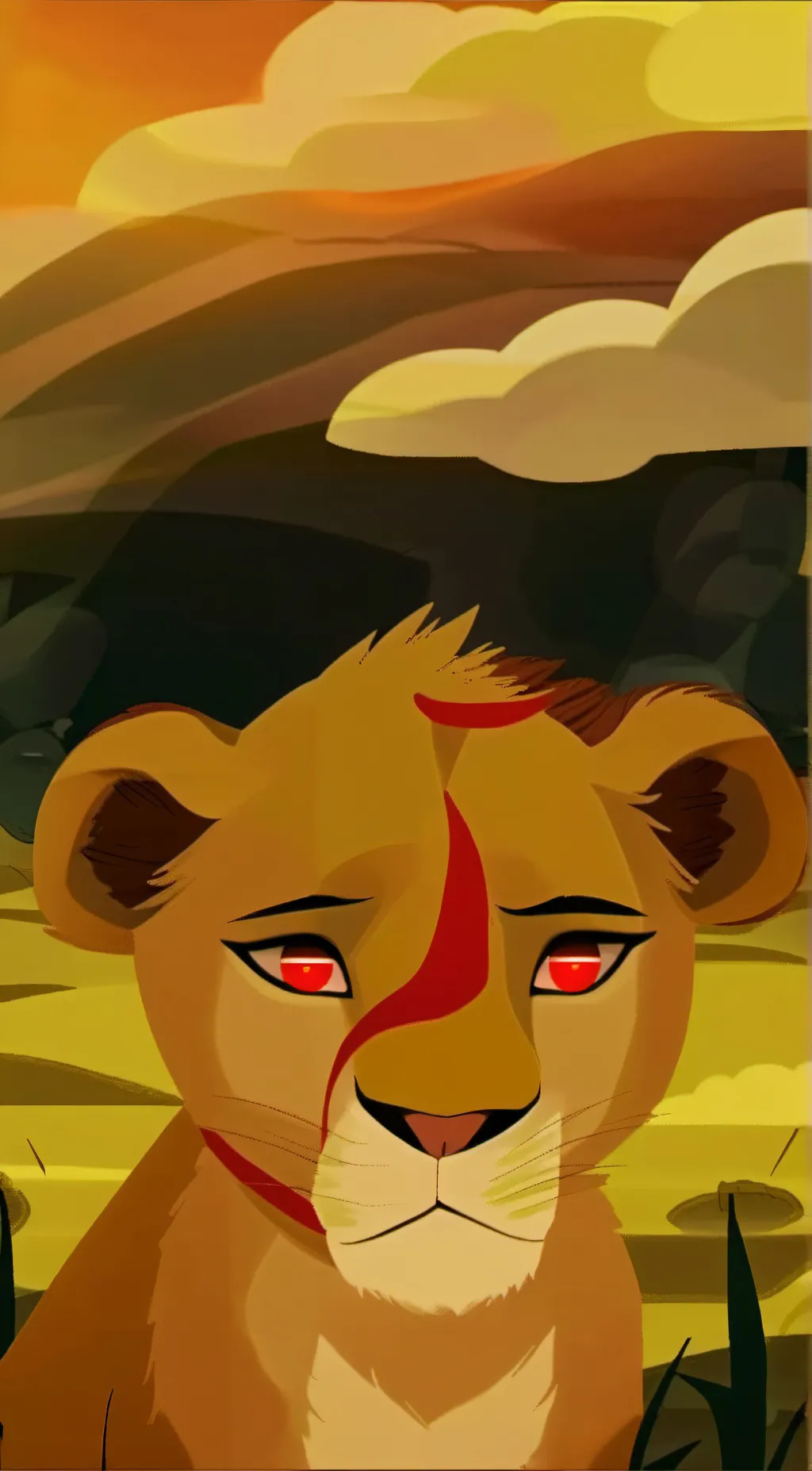 ai character: kion background
