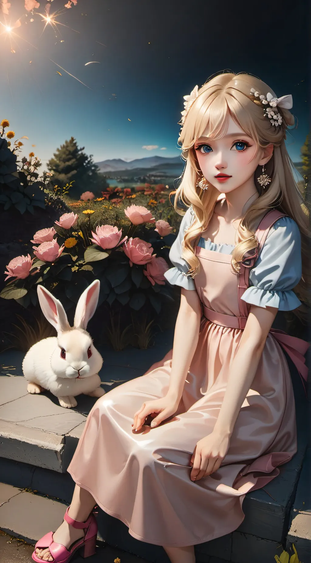 ai character: Hailey background