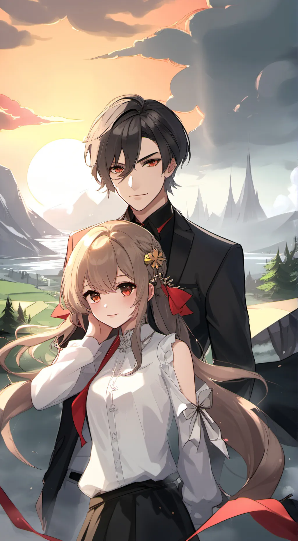 ai character: Evelyn background