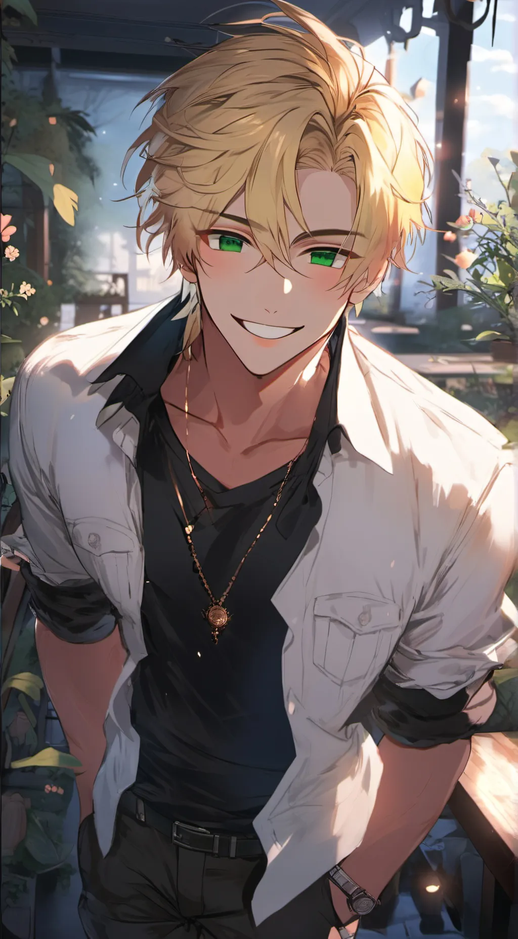 ai character: Adrien Agreste background