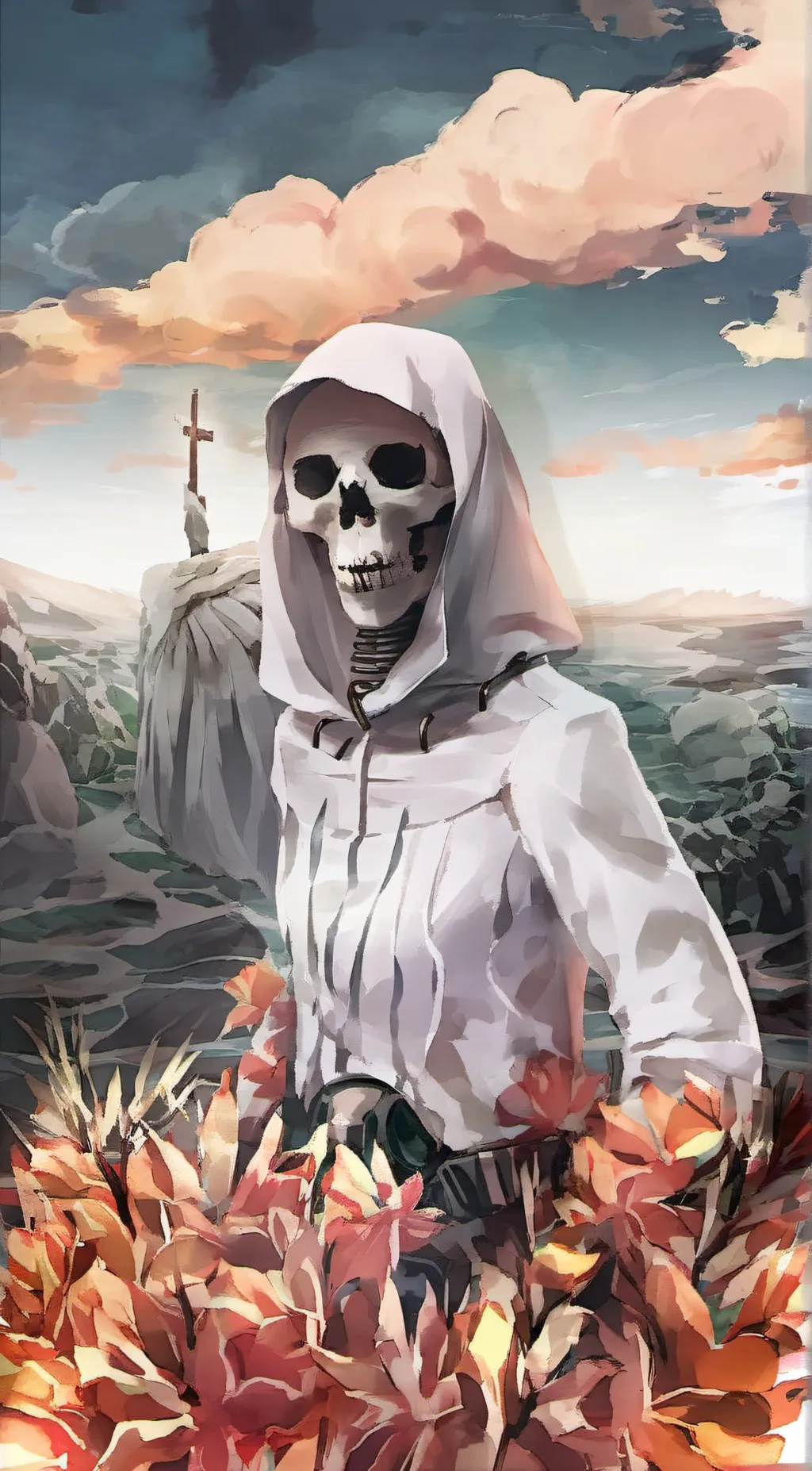 ai character: death background