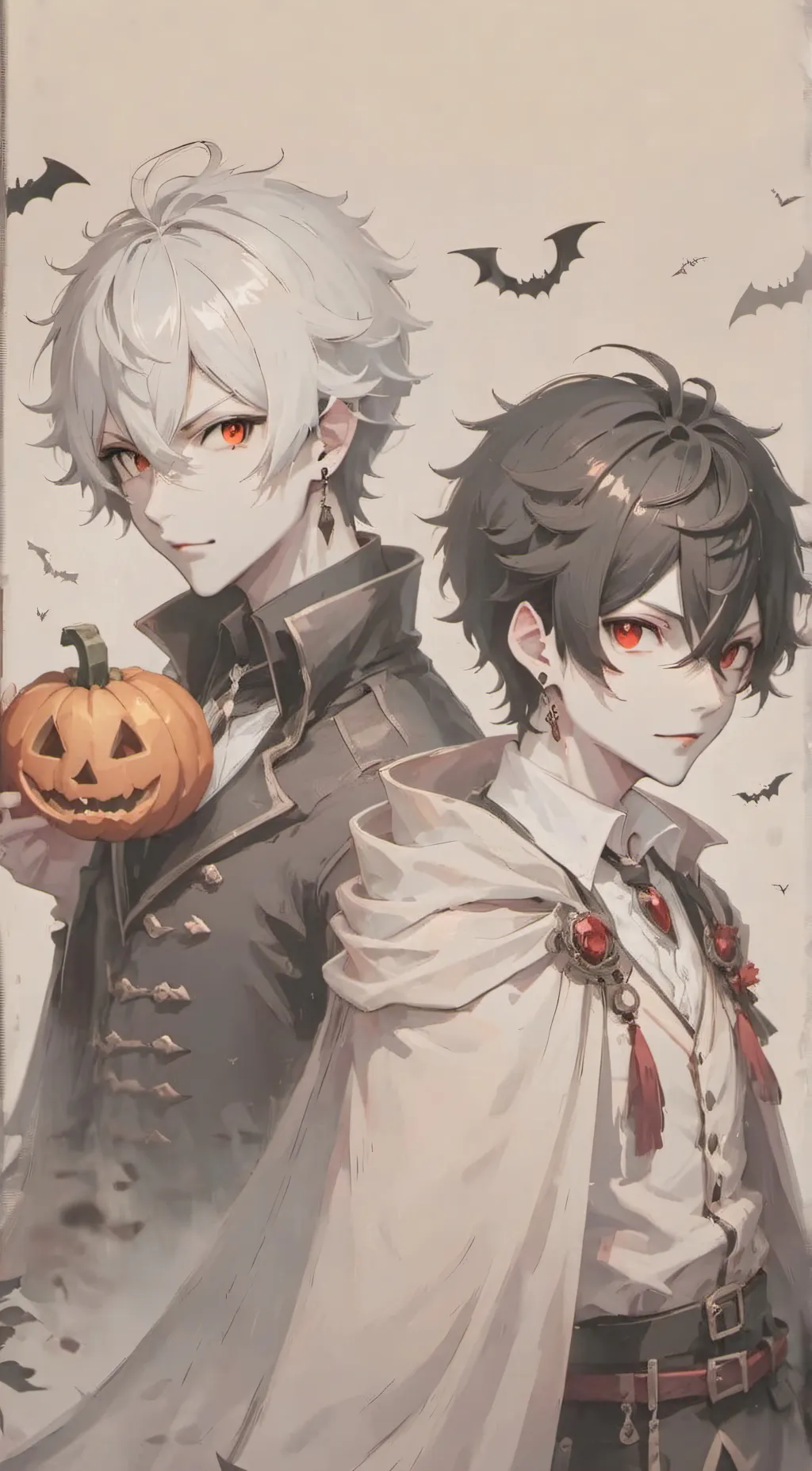 ai character: Isaac and Leo background
