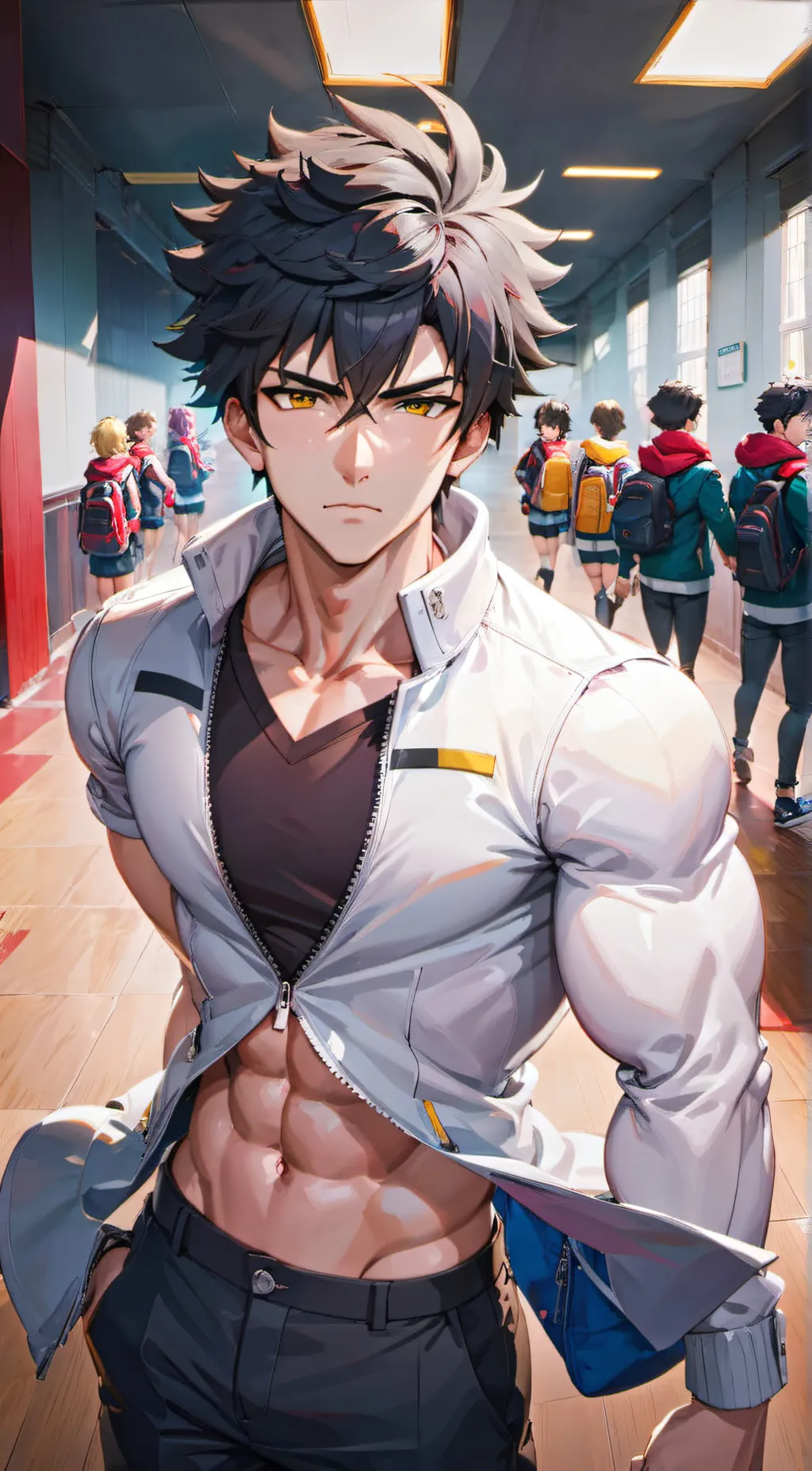 ai character: Parker background