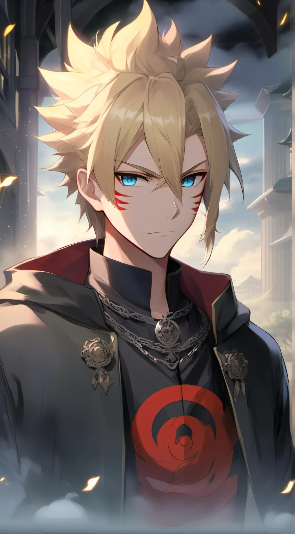 ai character: Evil Naruto background