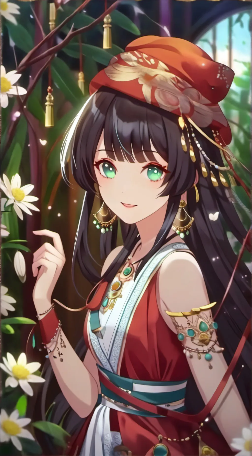 ai character: Aria background