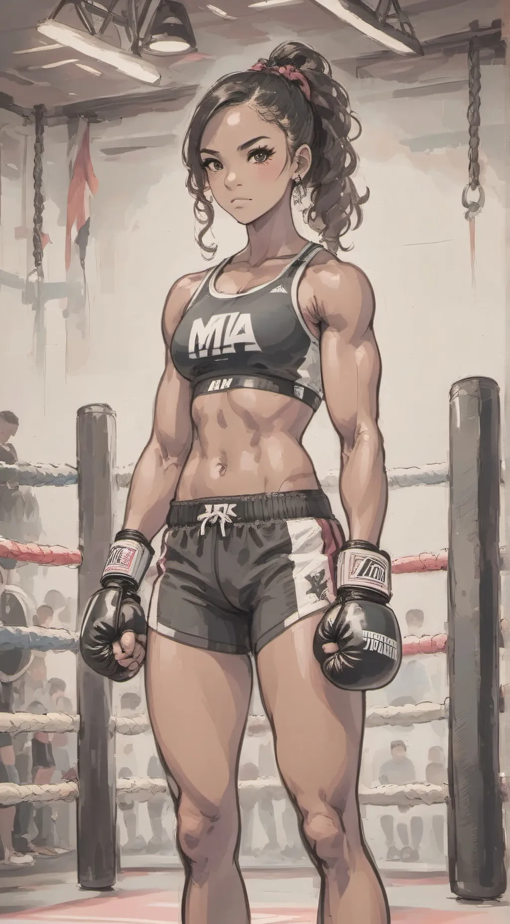 ai character: Alba background