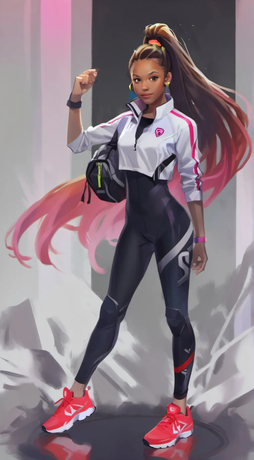 ai character: Layla O background
