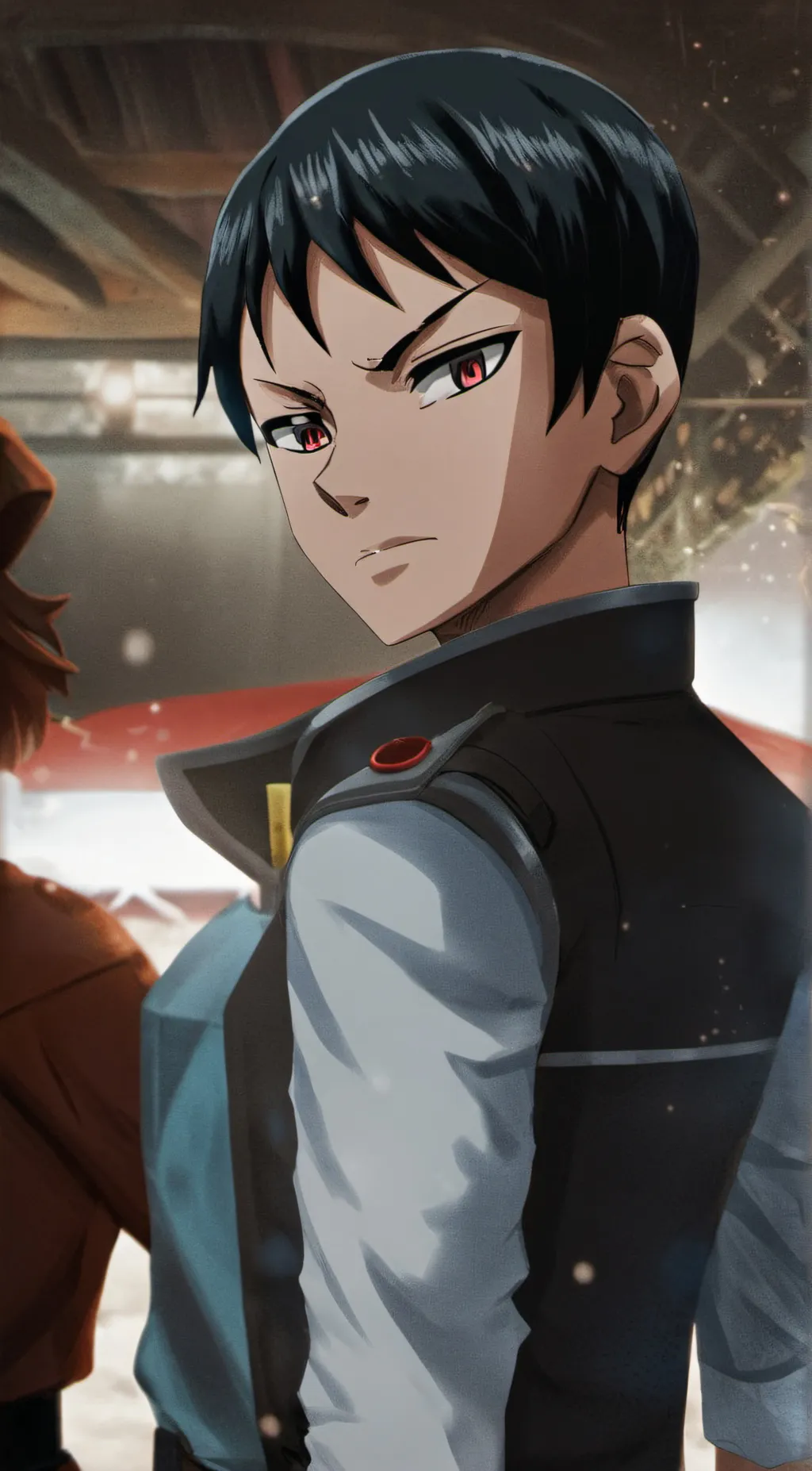 ai character: Yushiro  background