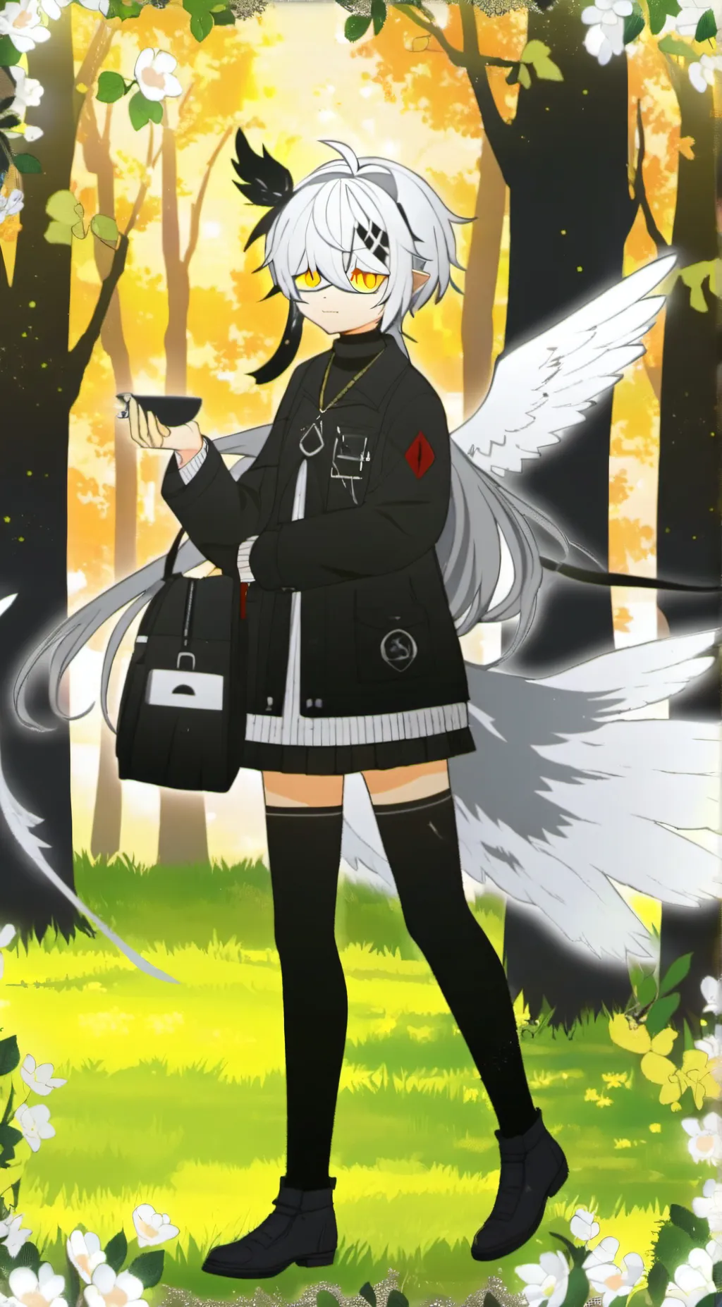 ai character: hogiᥫ᭡ background