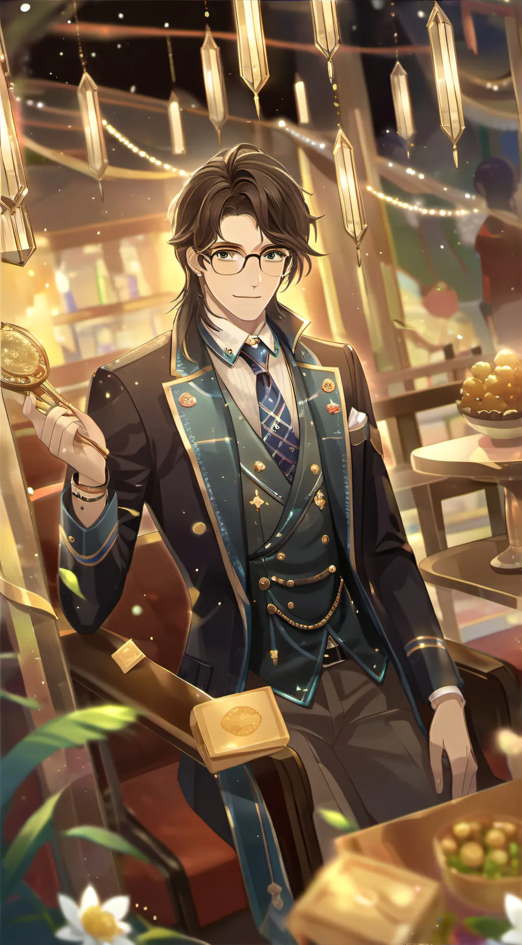 ai character: Ein background