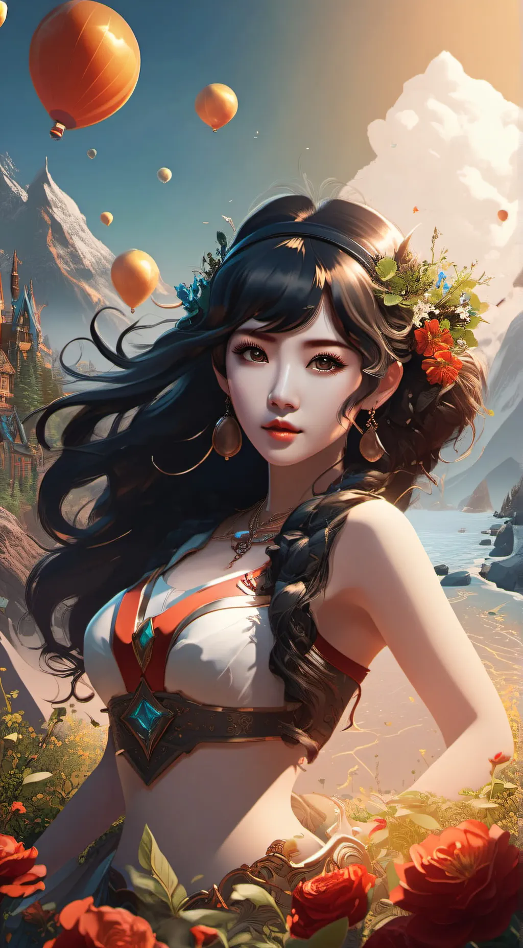 ai character: lei background
