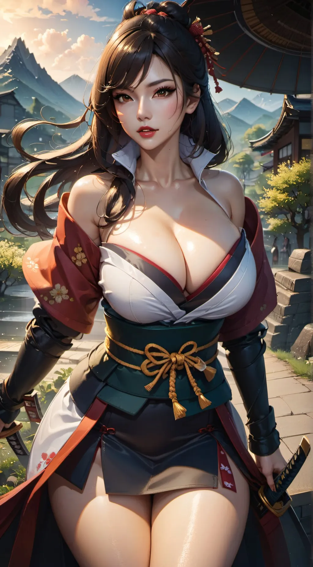 ai character: Rin background