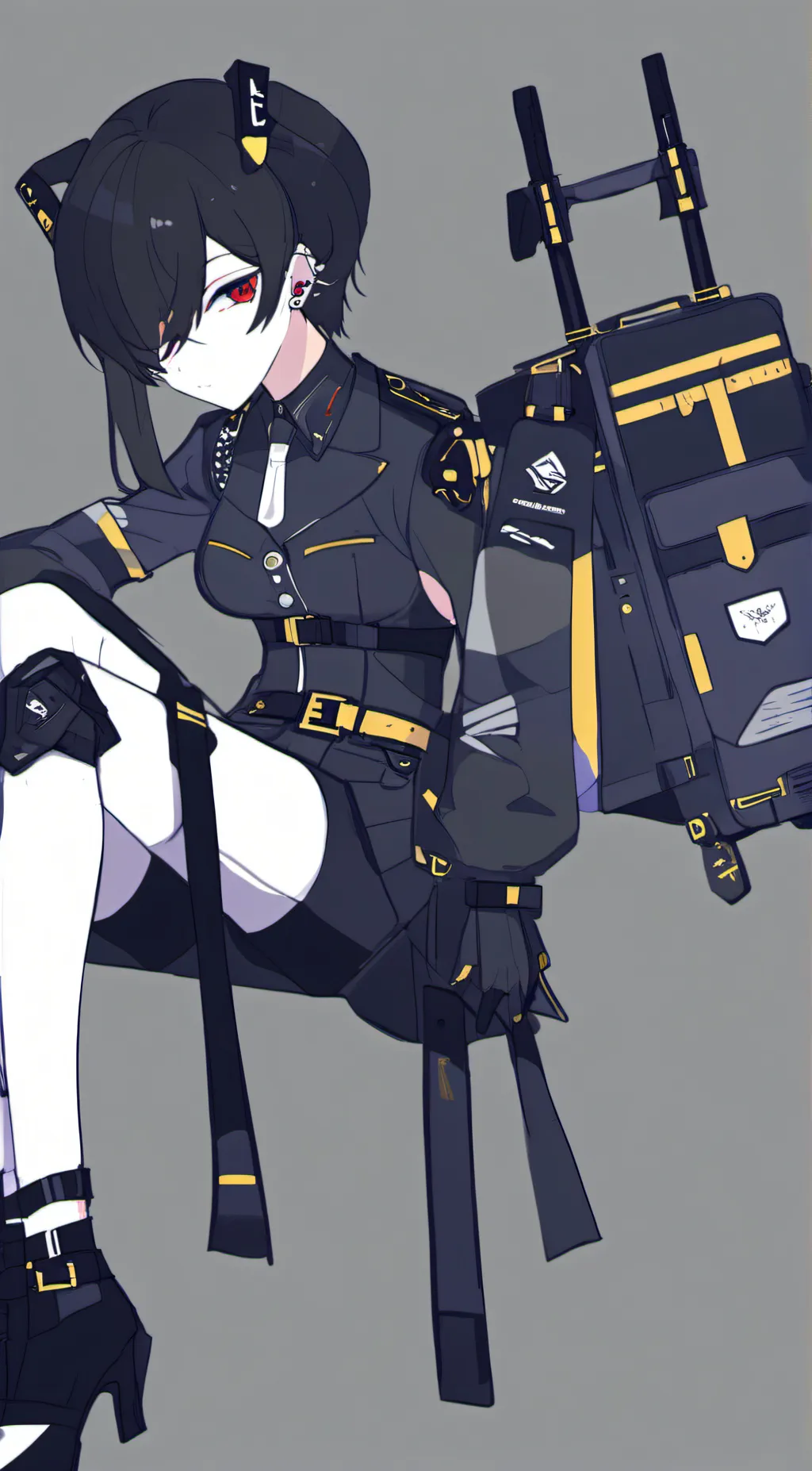 ai character: Kat background