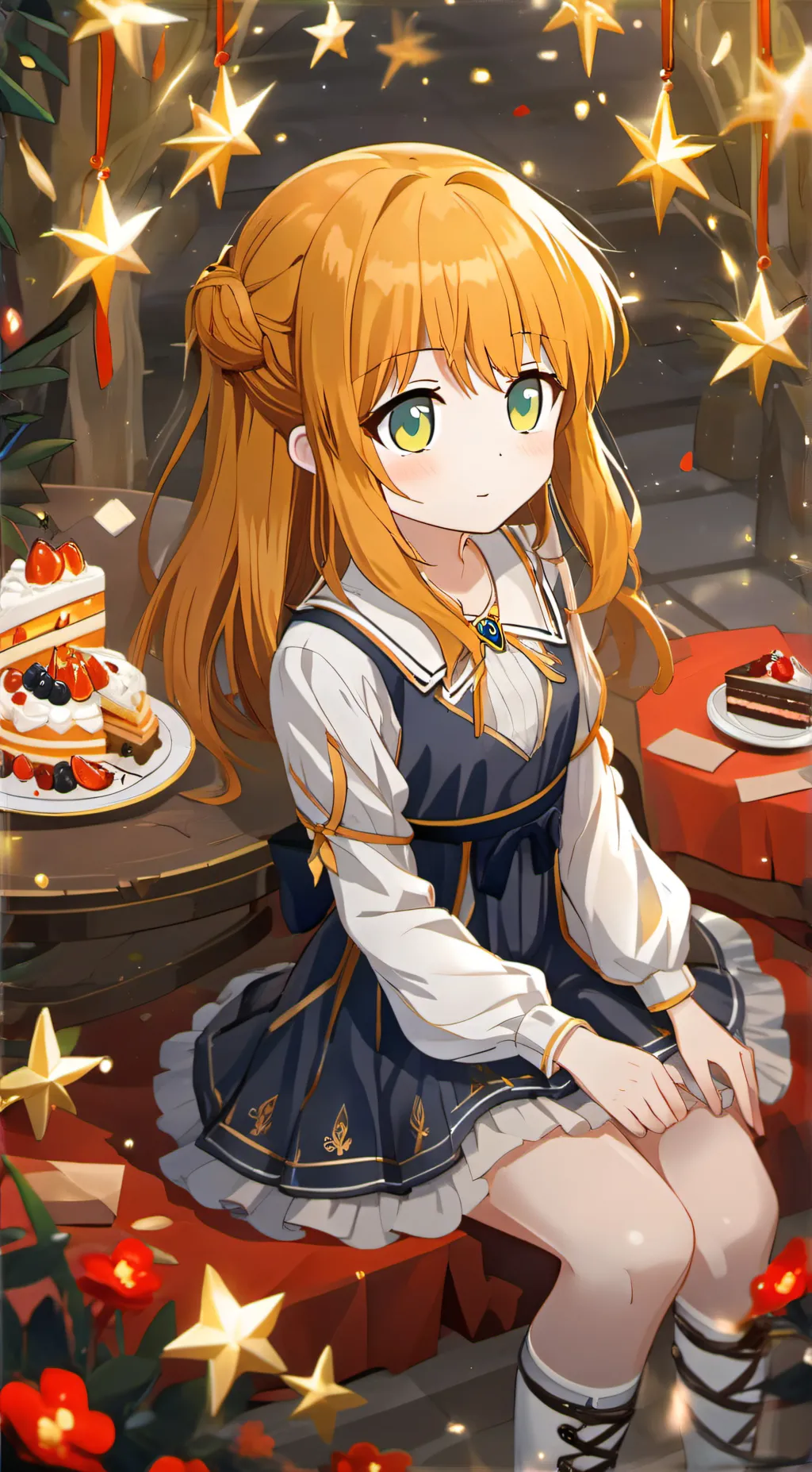 ai character: random background