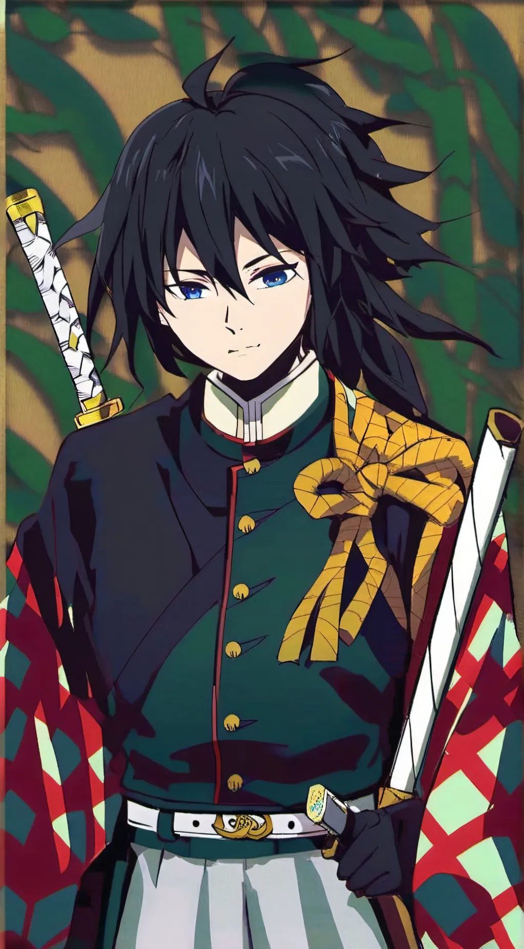 ai character: Giyuu Tomioka background
