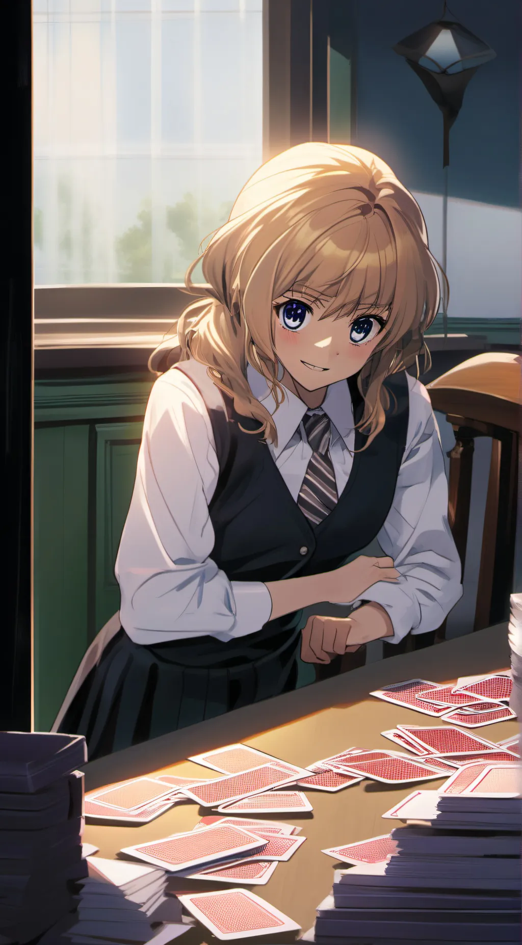 ai character: Kelly background