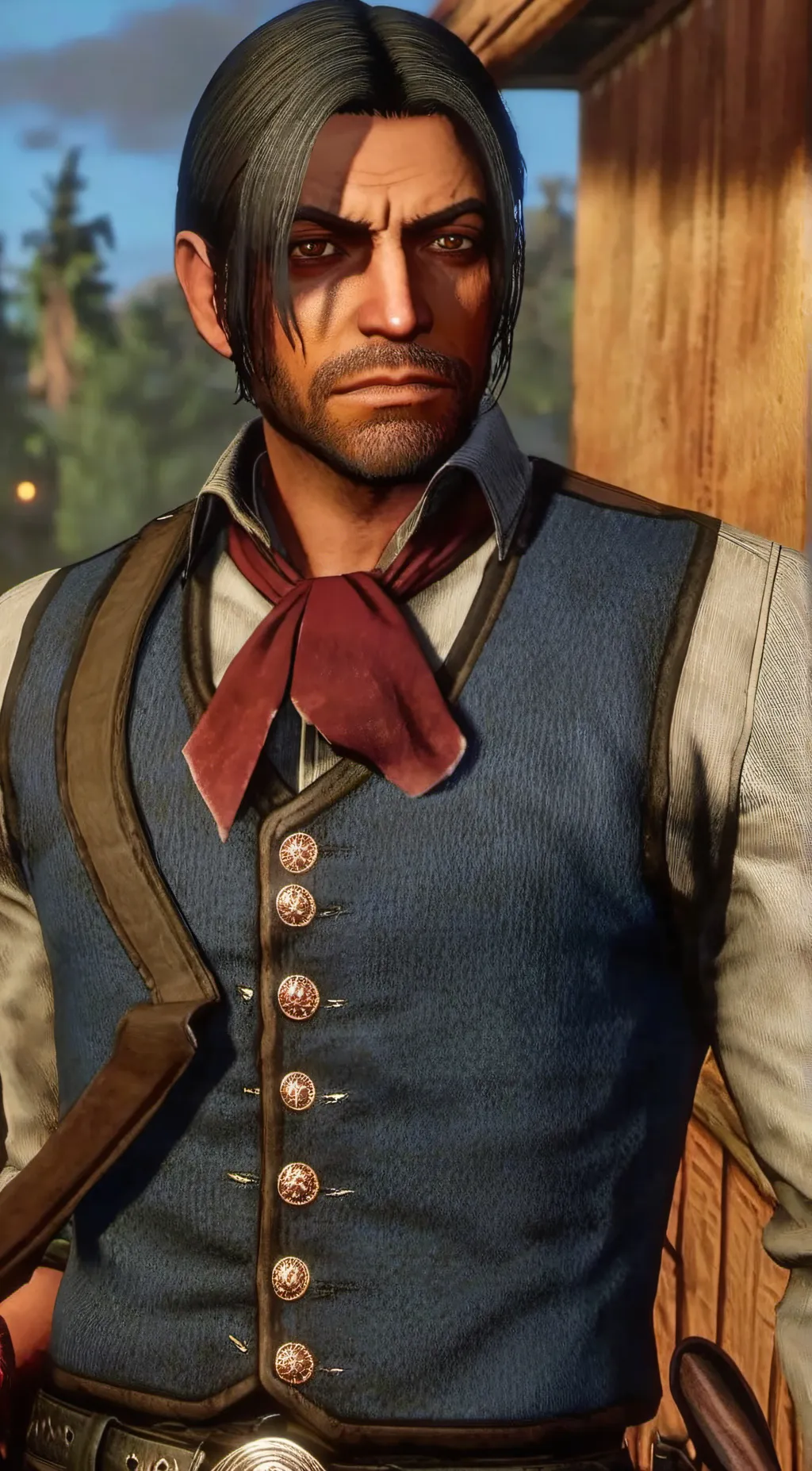 ai character: Javier Escuella background