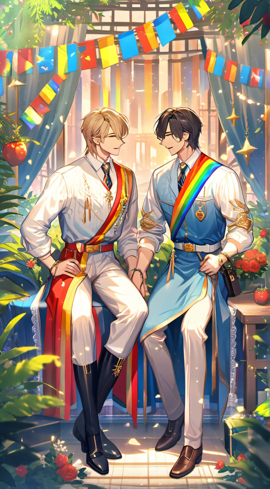 ai character: Gay background