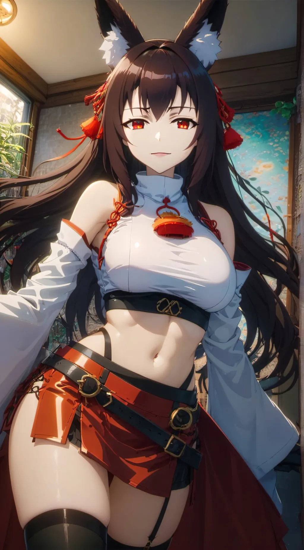 ai character: Akagi background