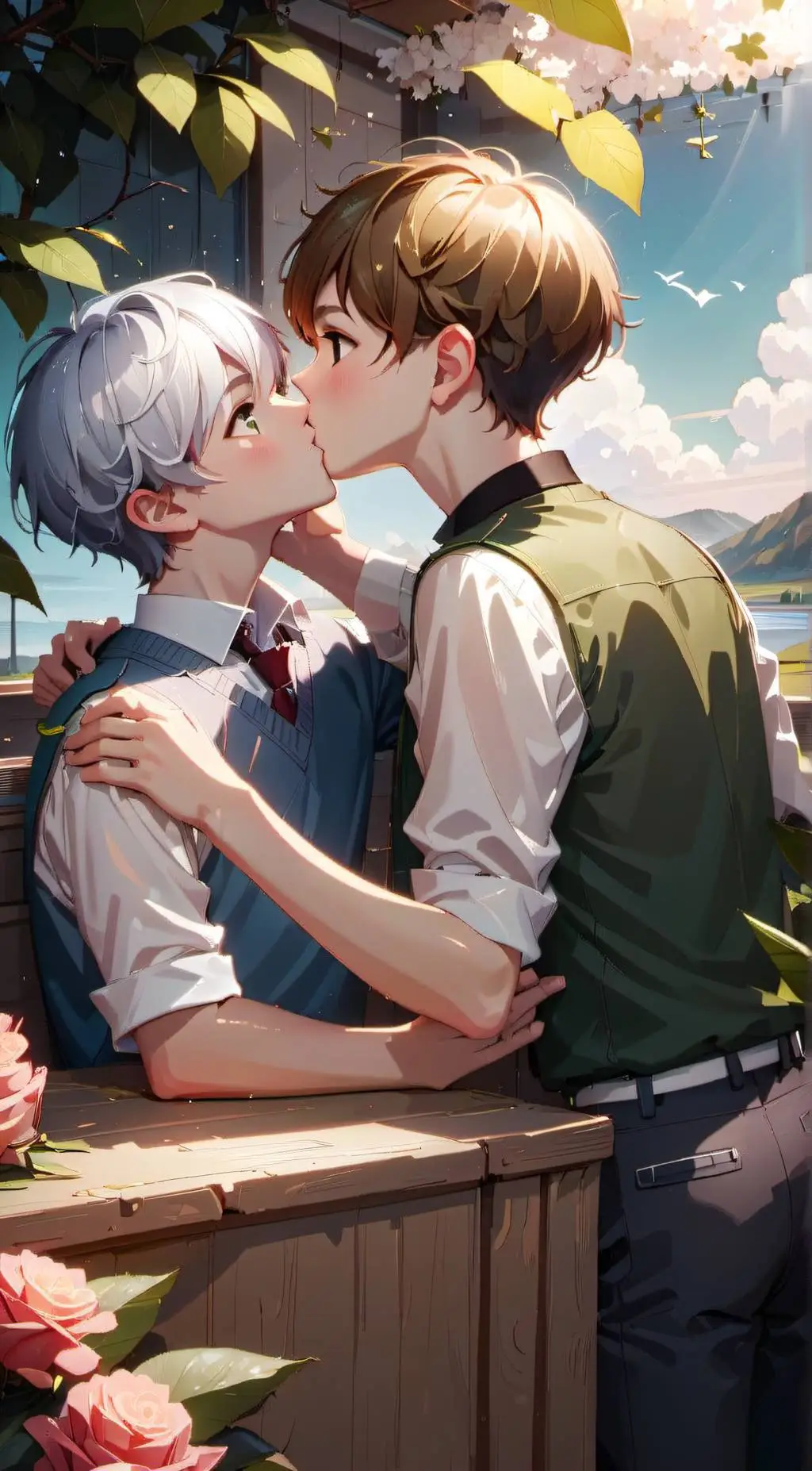 ai character: Gay/parents max/le background