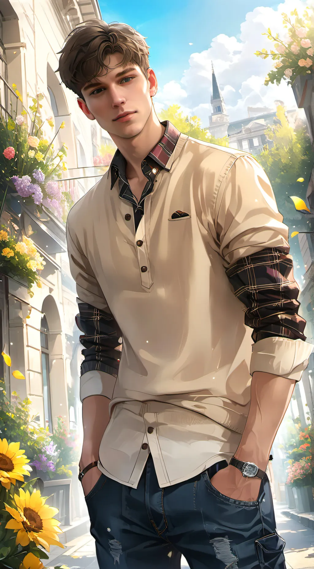ai character: Jay background