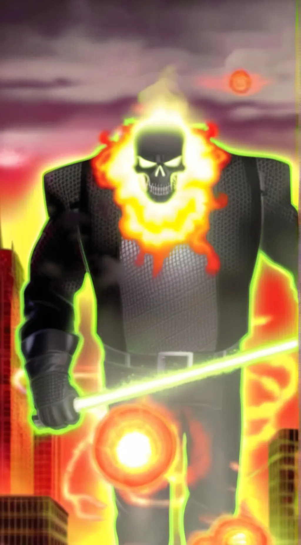 Talkie AI - Chat with ghost rider 