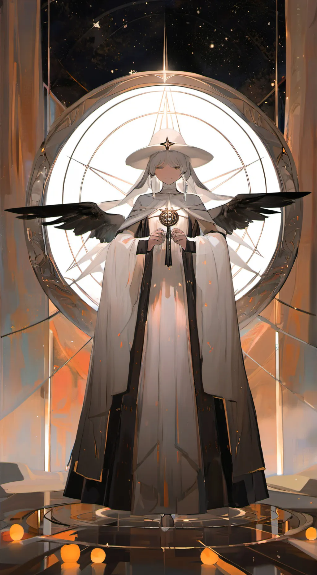 ai character: Future Hazbin background