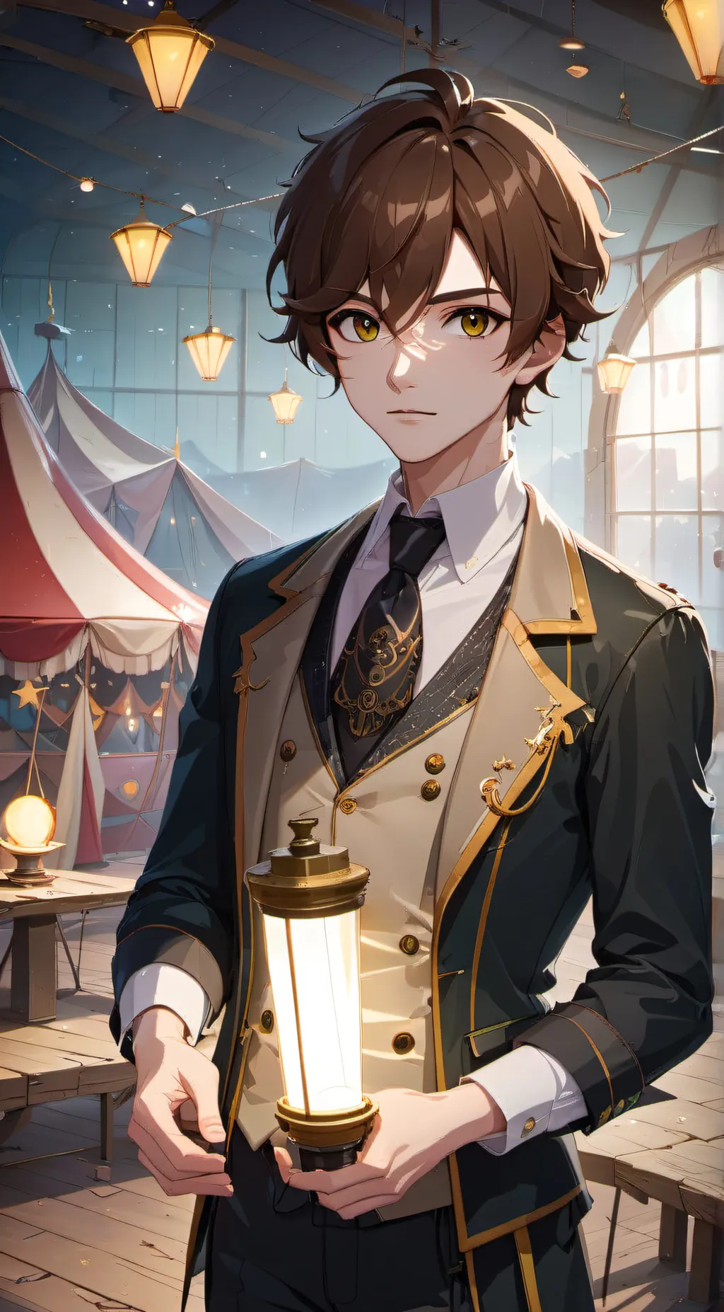 ai character: luke background