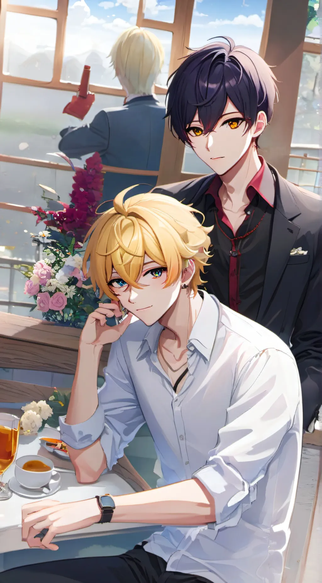 ai character: Michael  background