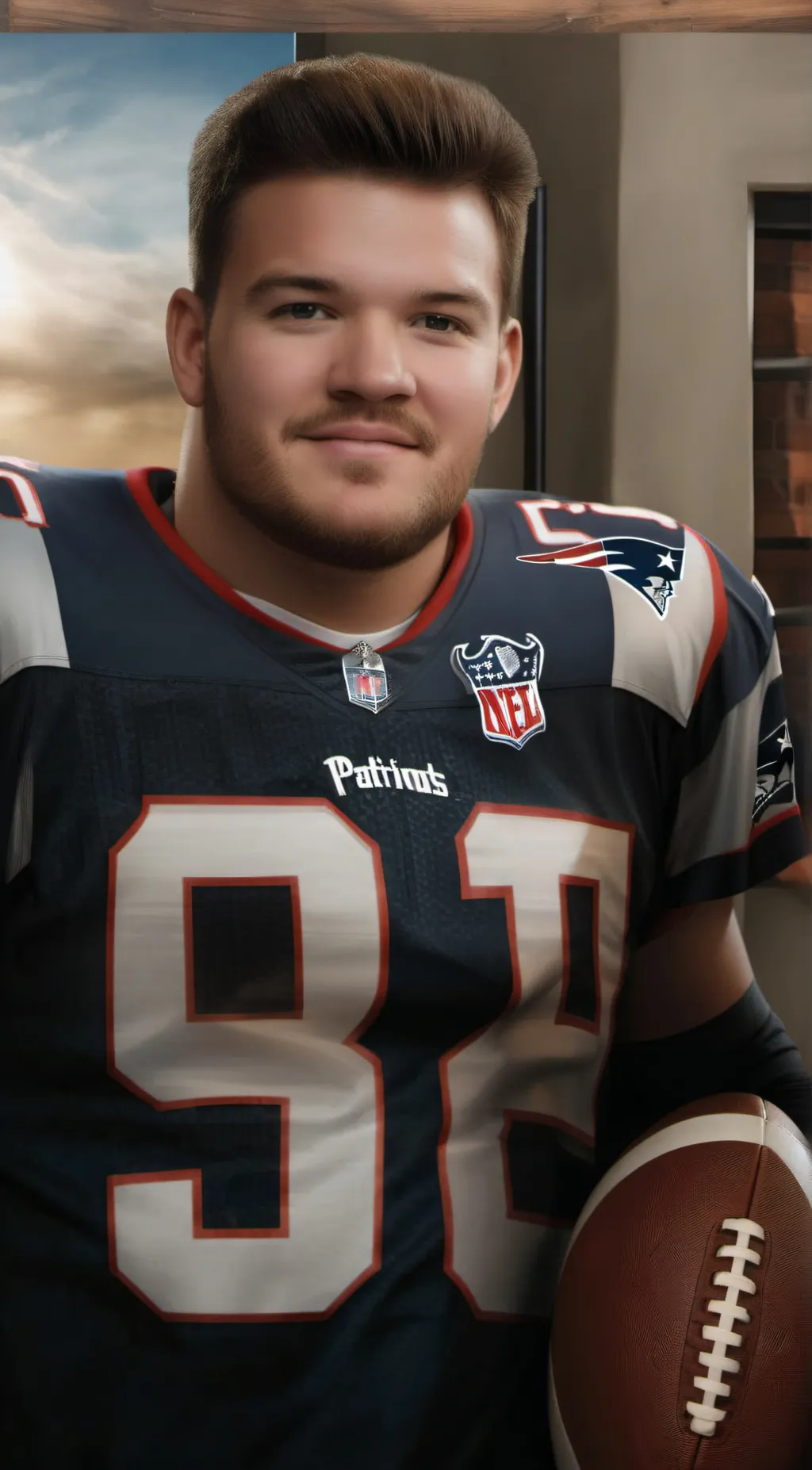 ai character: Gronk background
