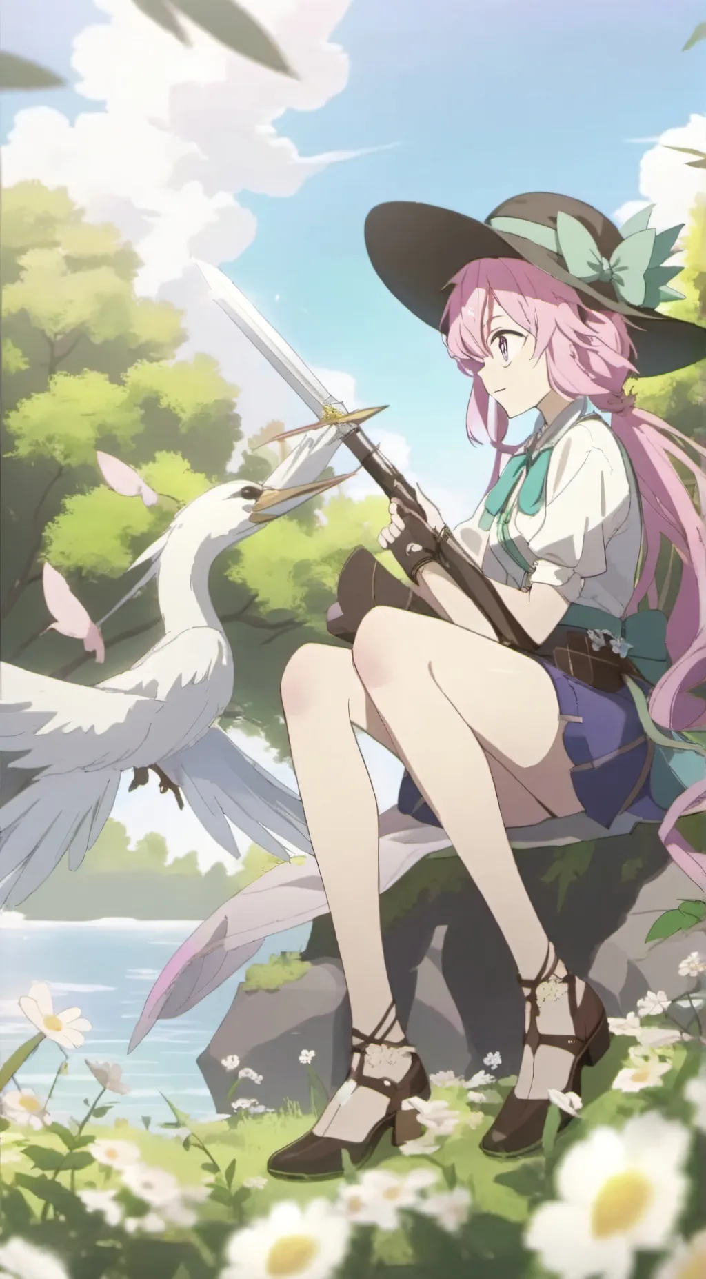 ai character: Sarah background