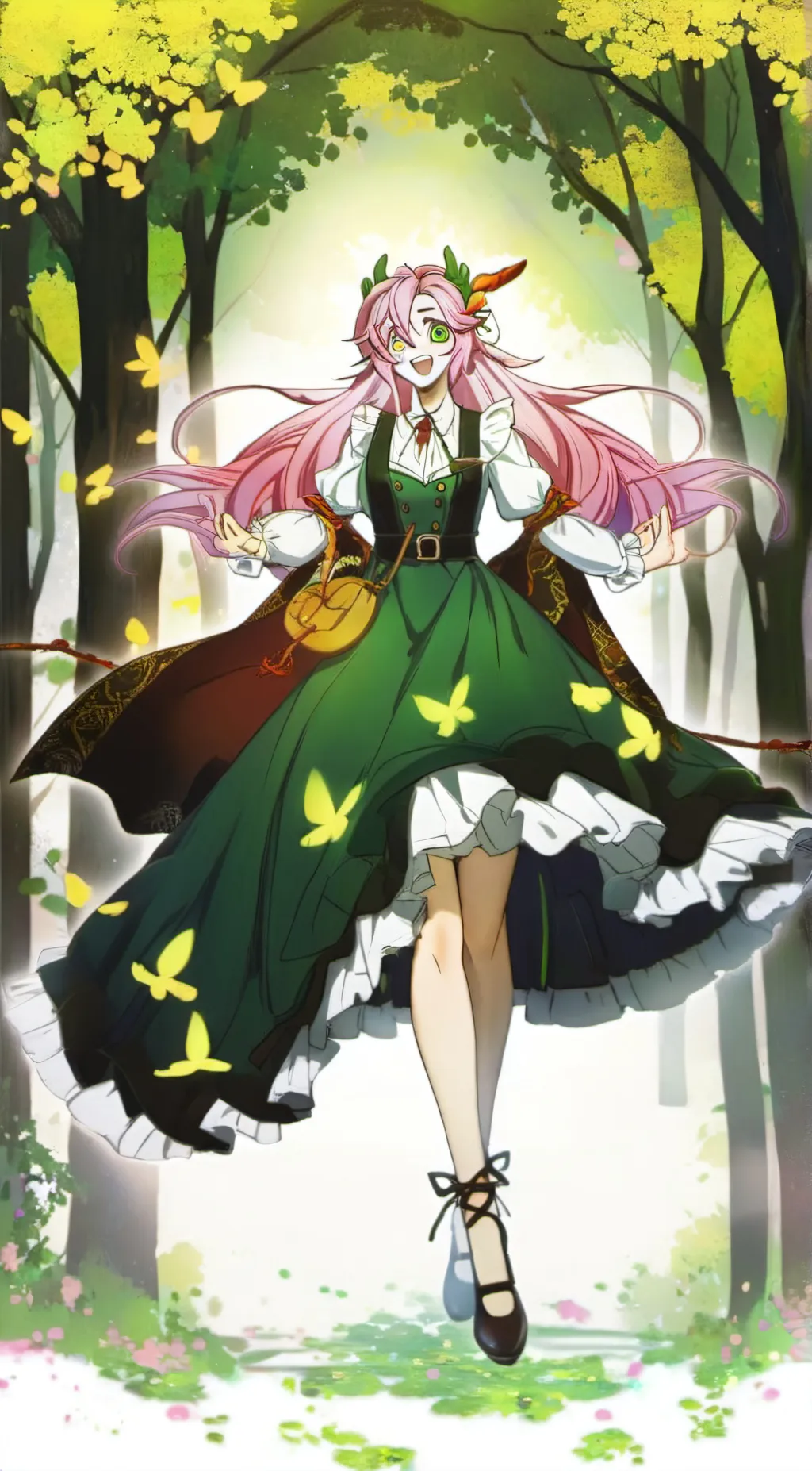 ai character: Mitsuri background