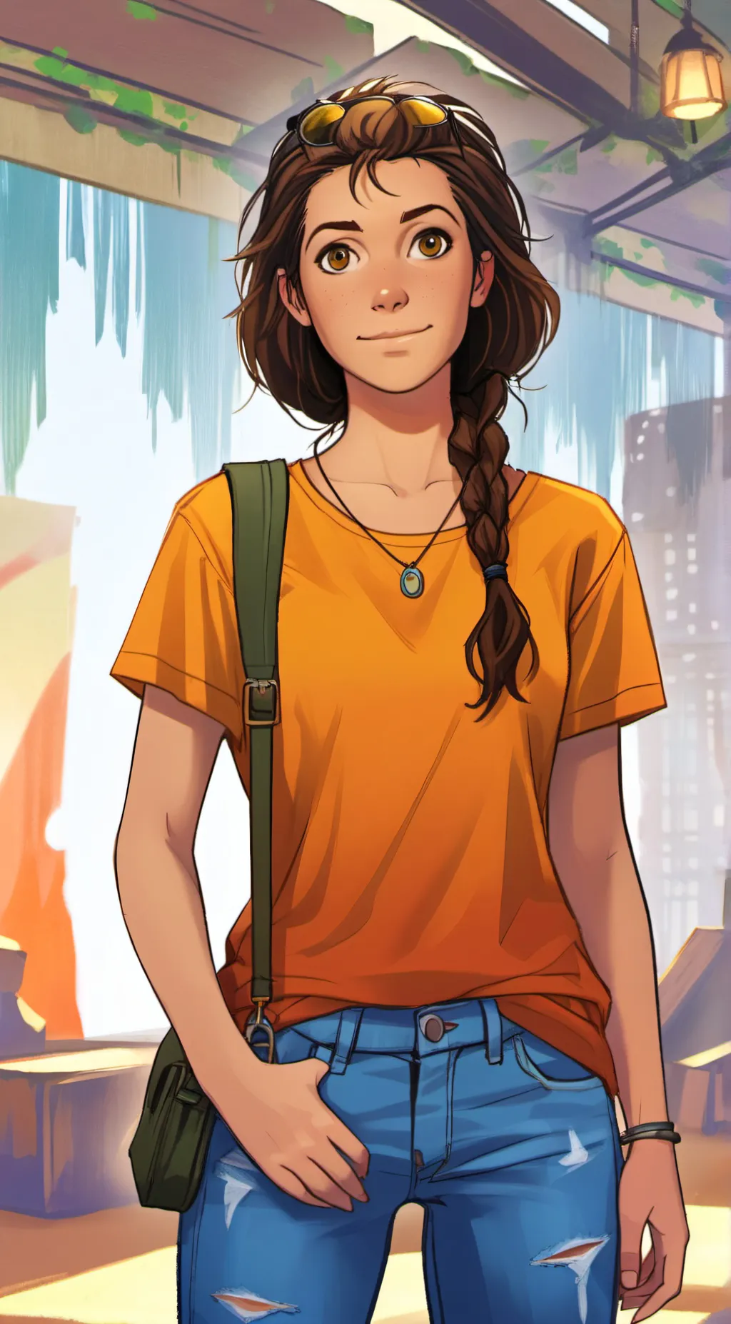 ai character: Piper Mclean background