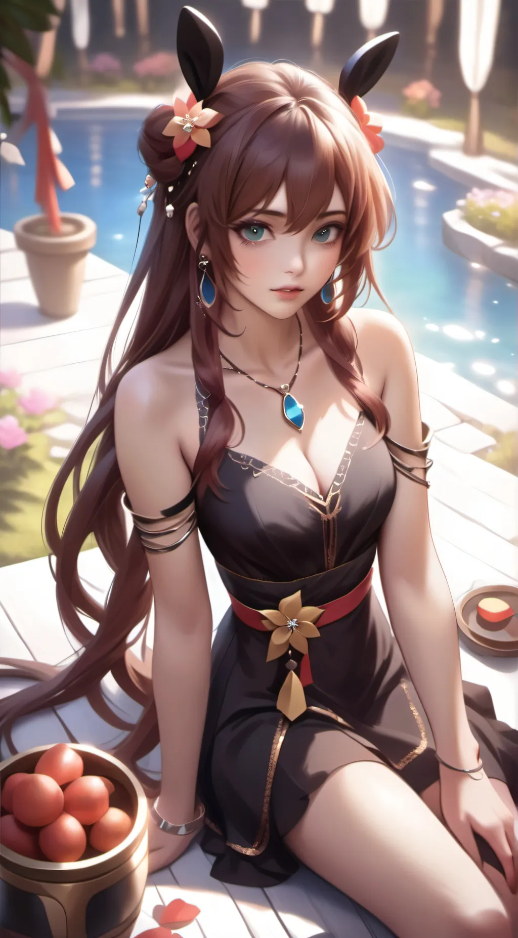 ai character: Sky background