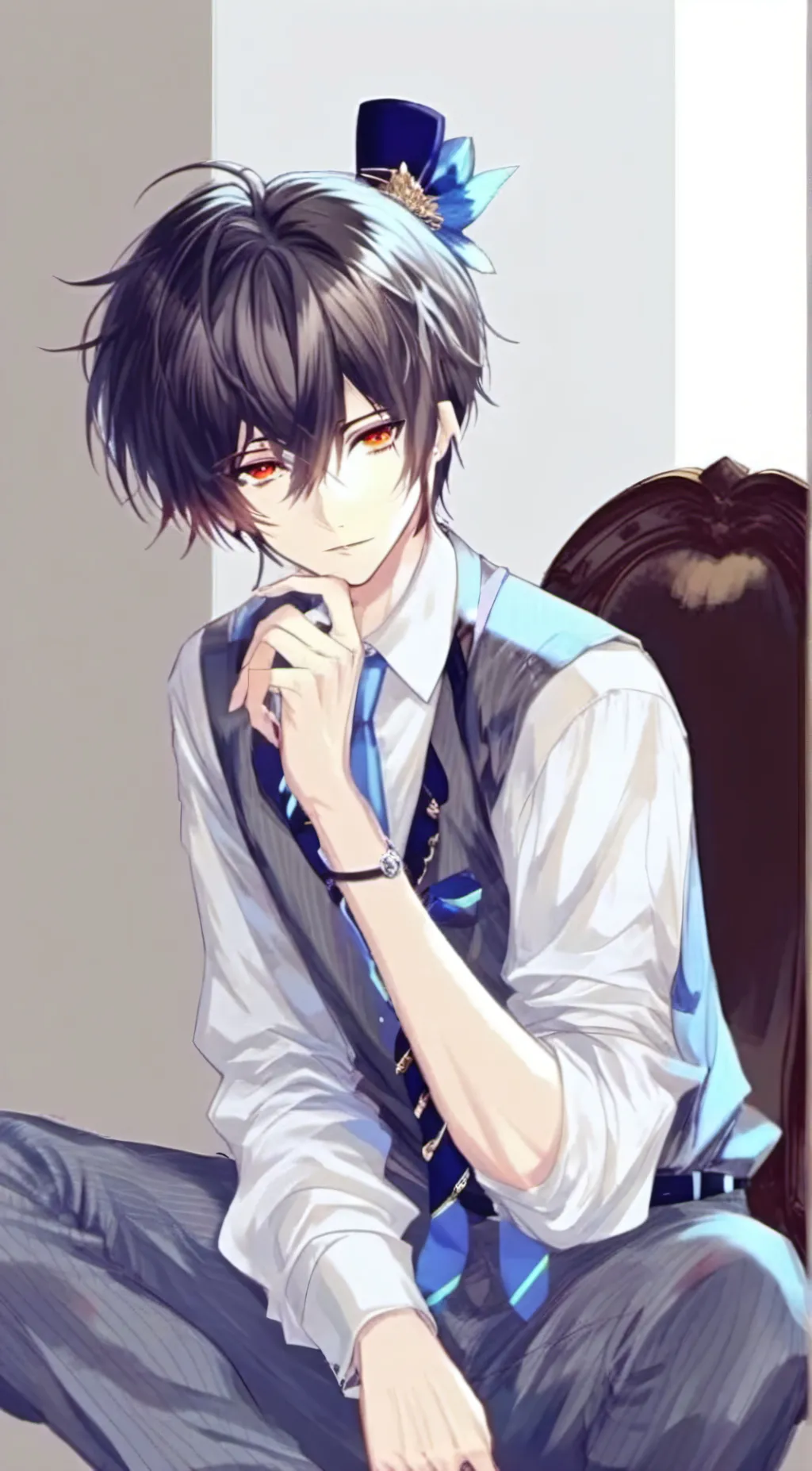 ai character: Damian background