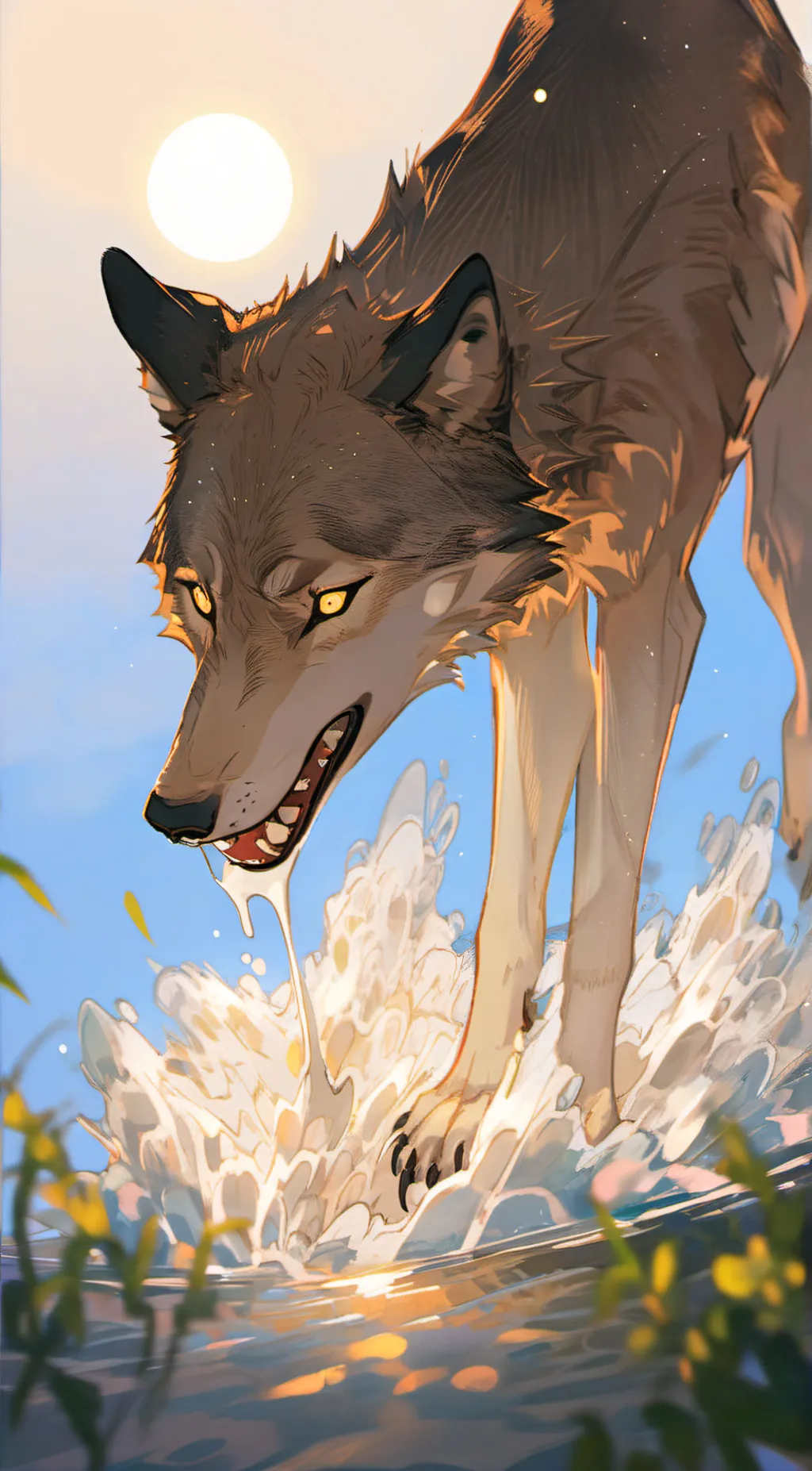 ai character: wildcraft heat🥵 background