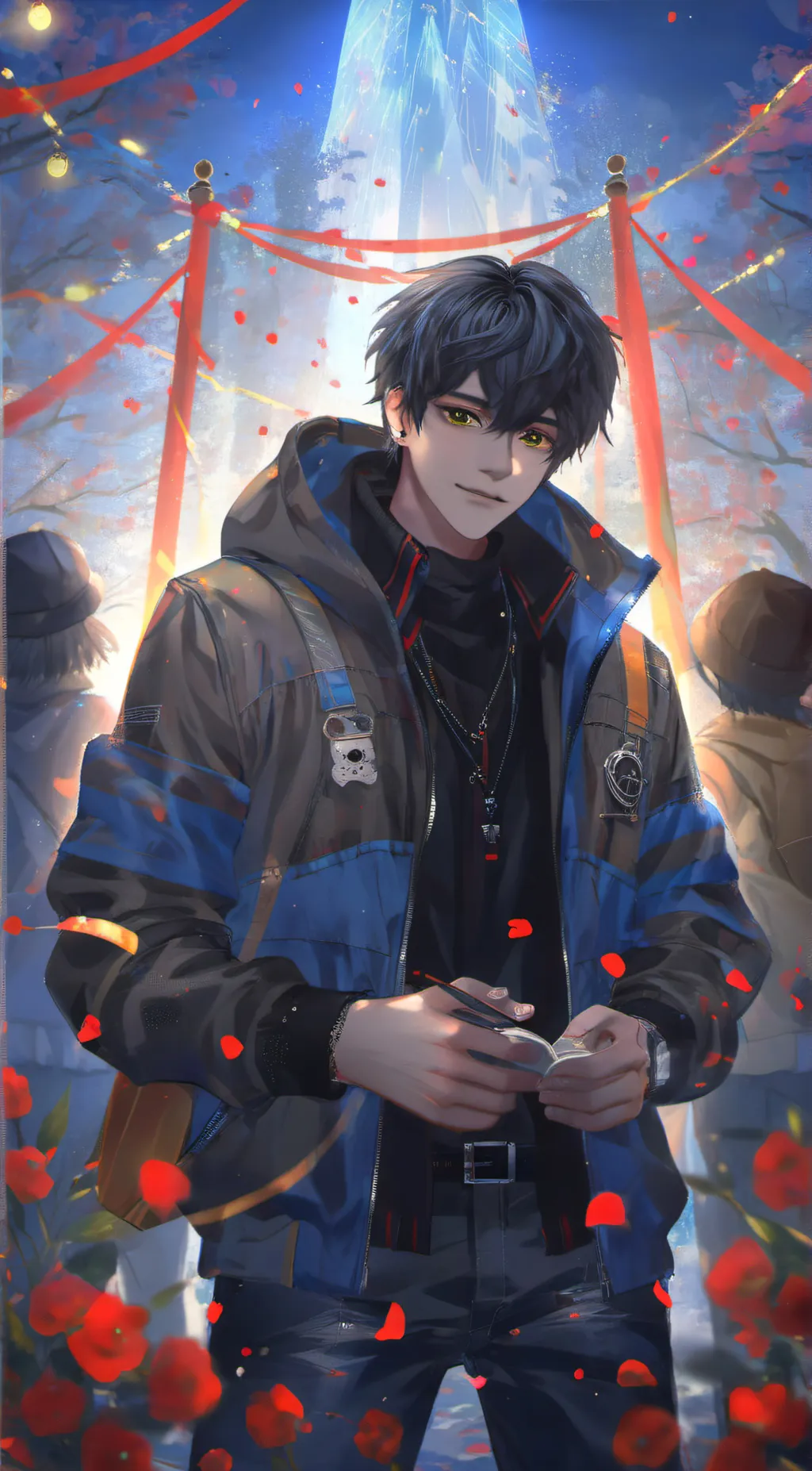 ai character: Ein background