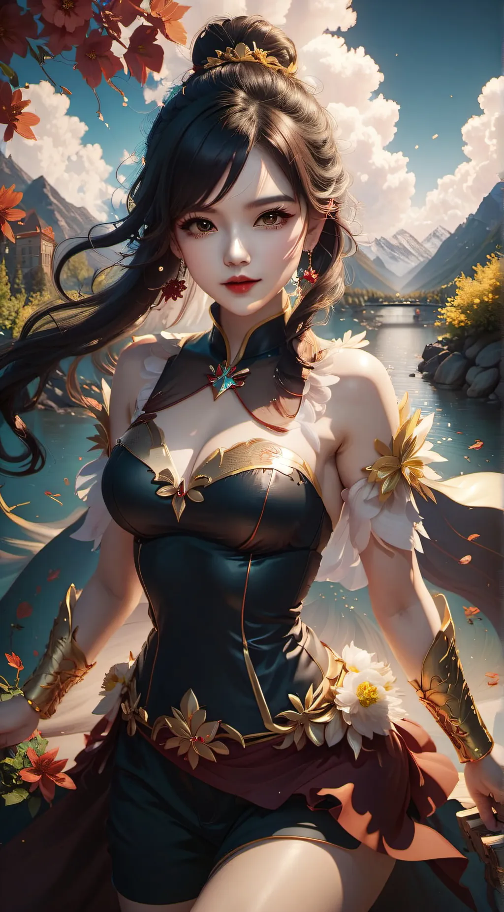 ai character: Honey  background
