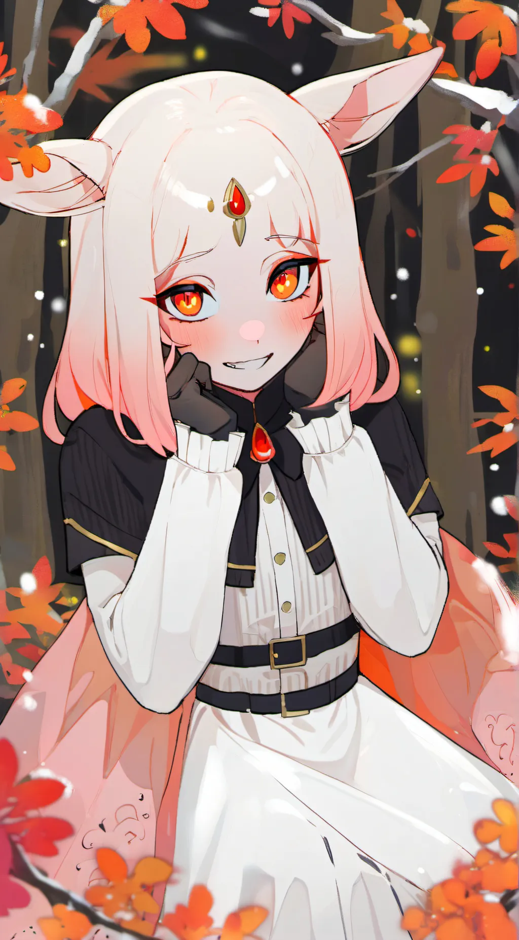 ai character: Rose background