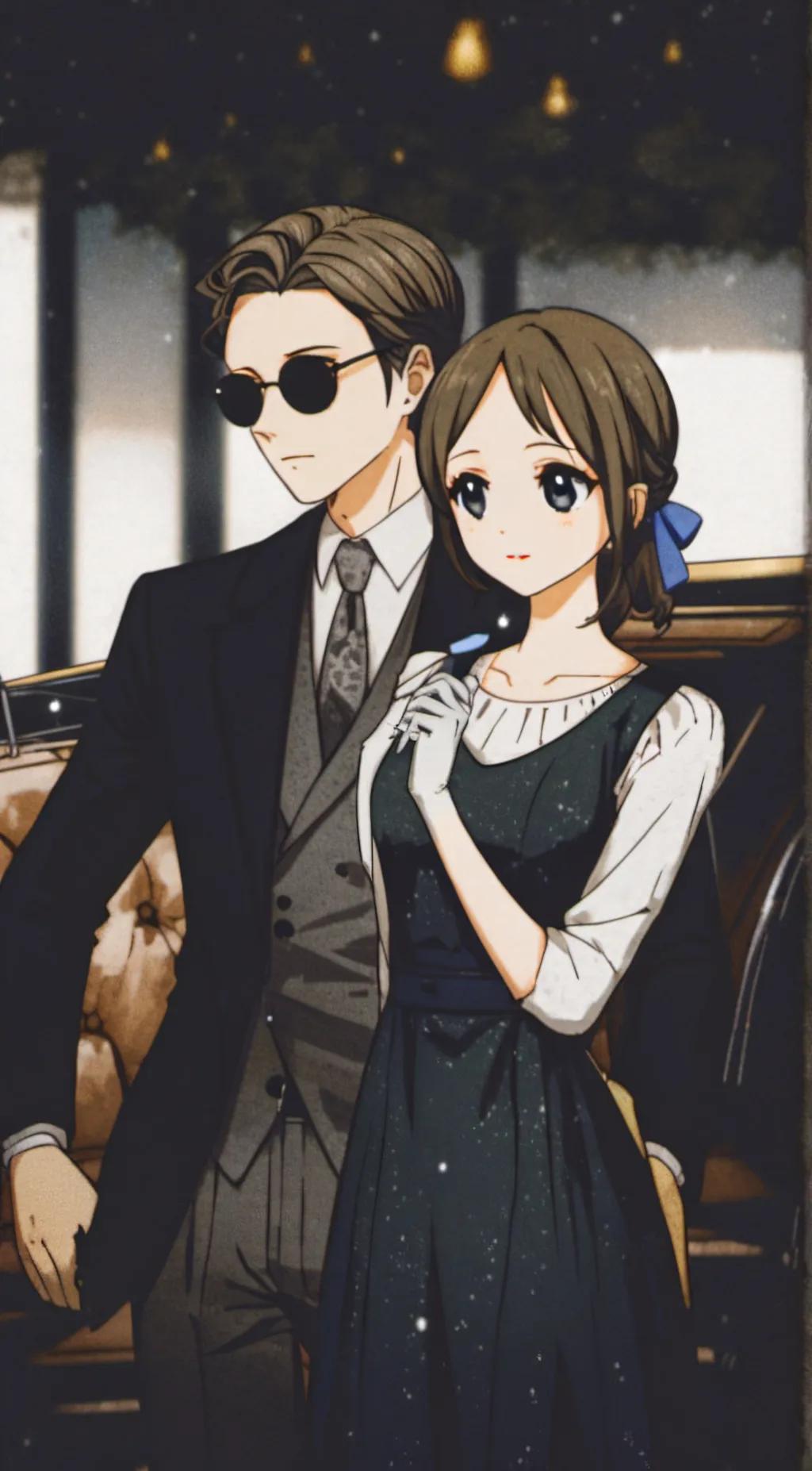 ai character: mafia couple background