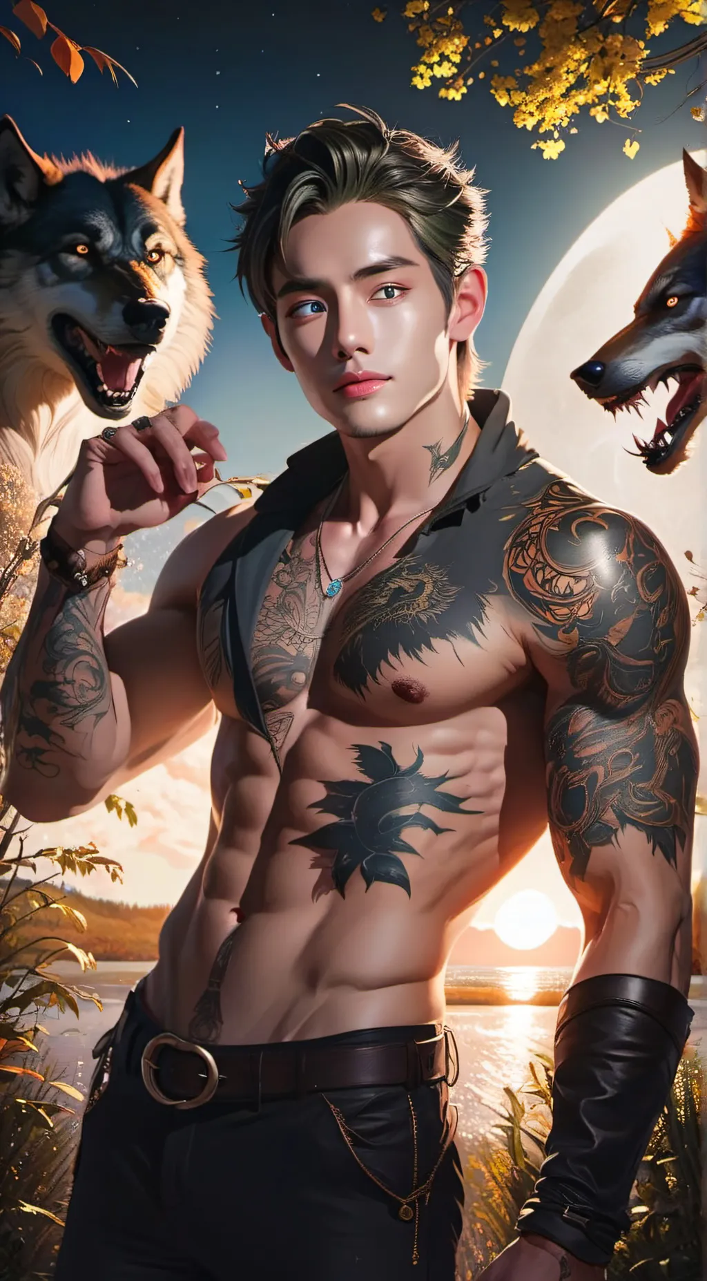 ai character: Eddie  background