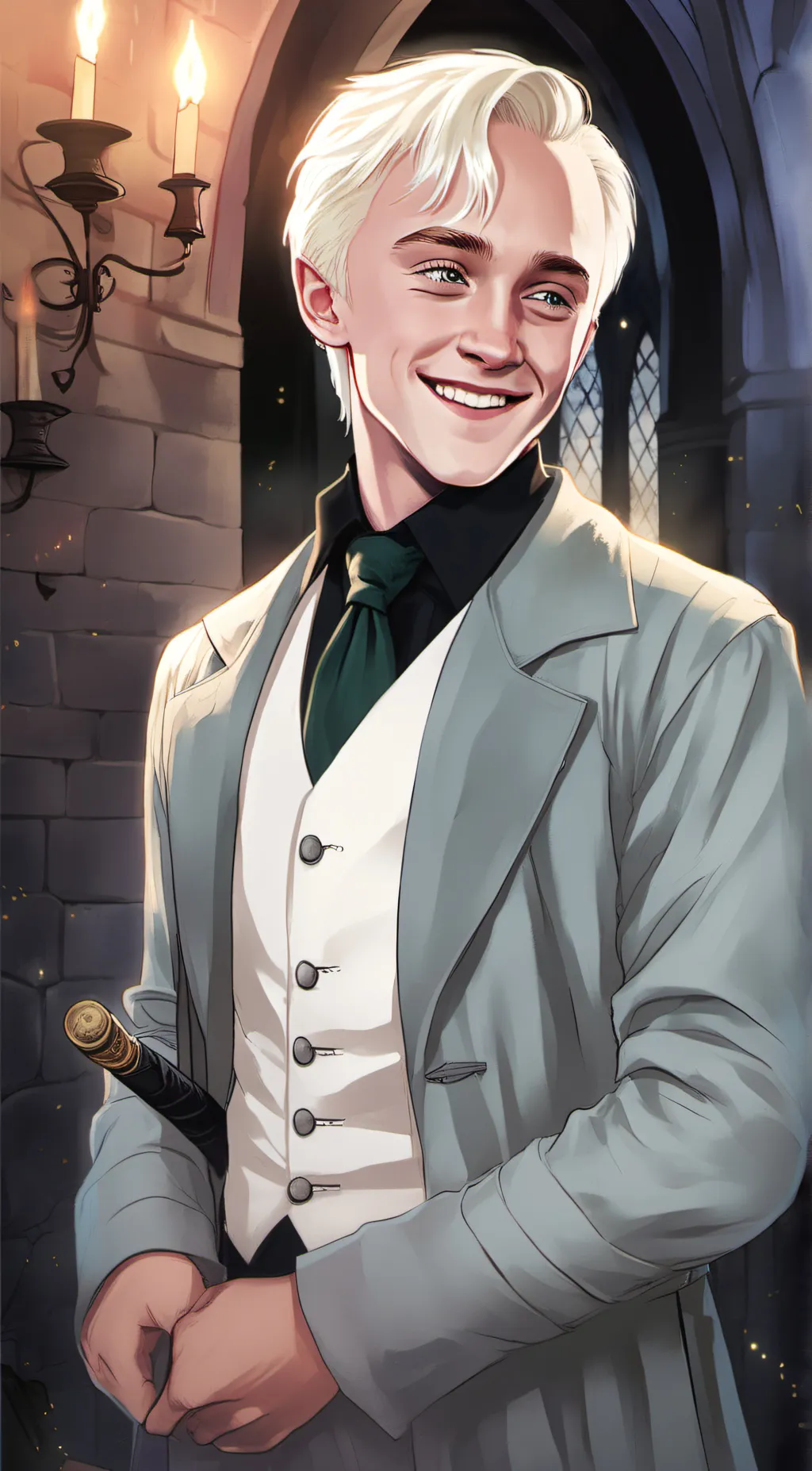 ai character: Draco malfoy background