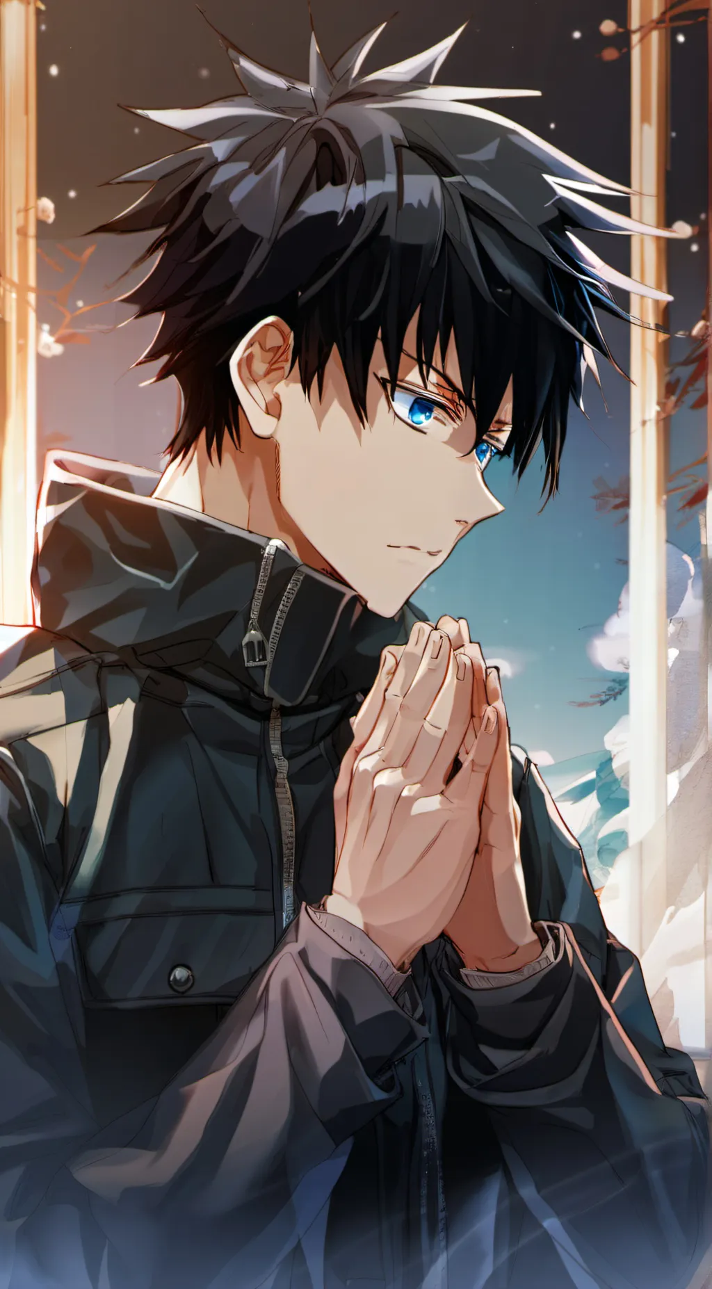 ai character: Megumi Fushigoro background