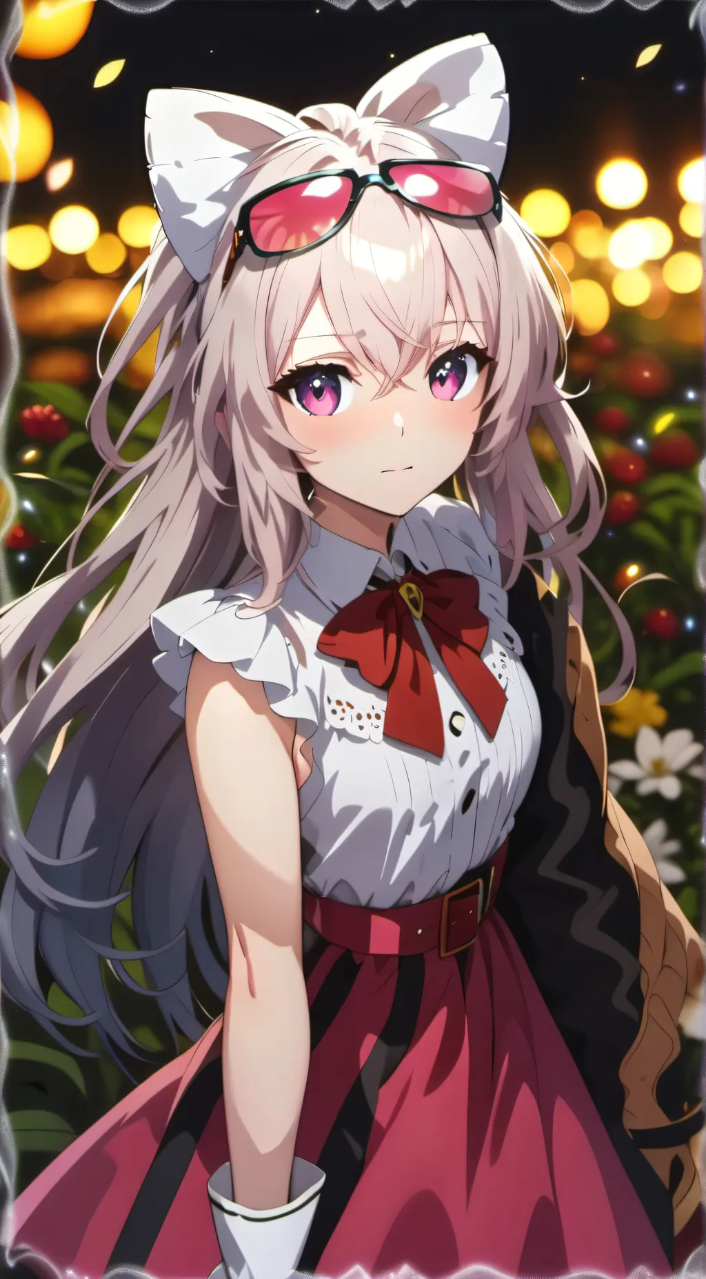 ai character: Rose background