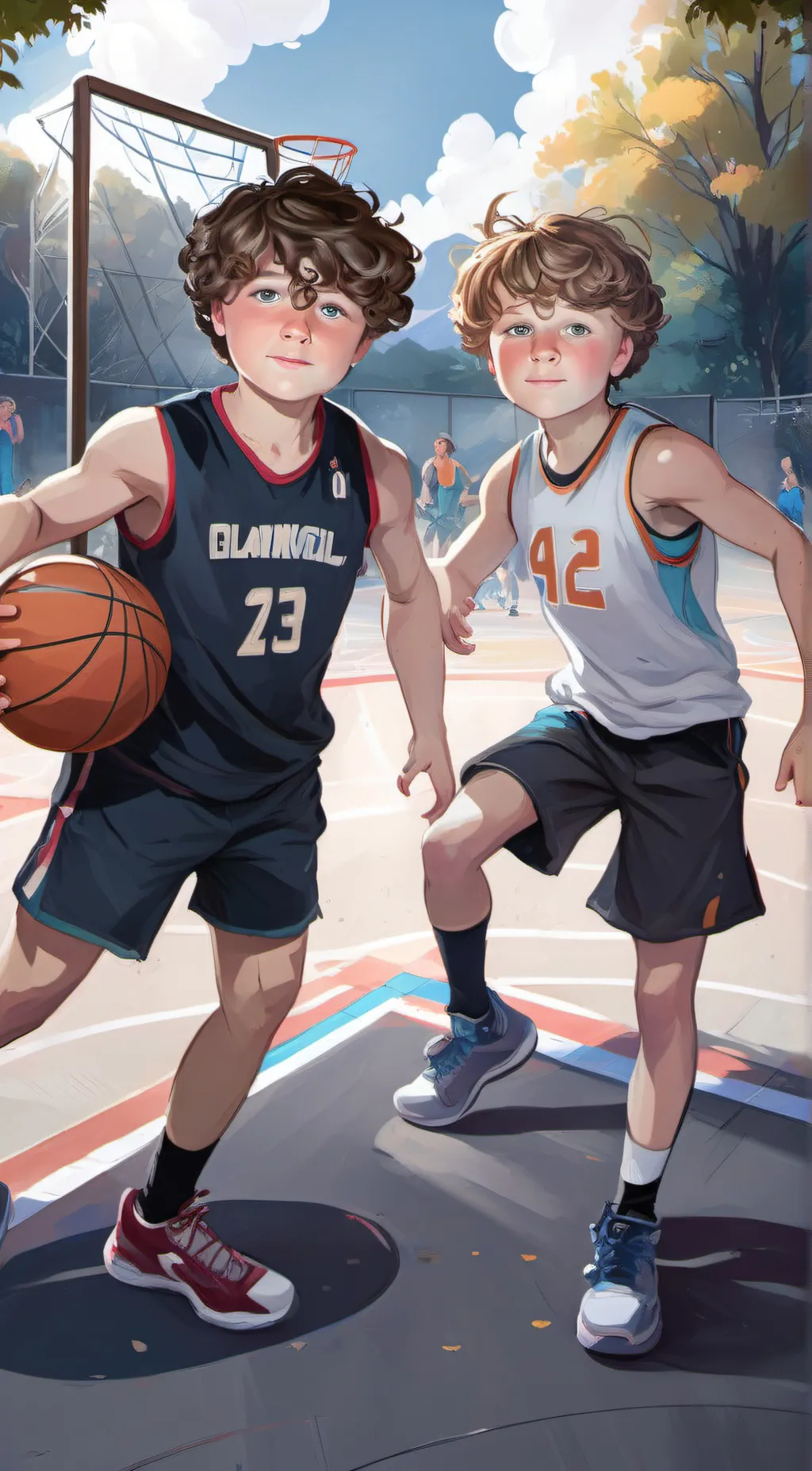 ai character: Blake background