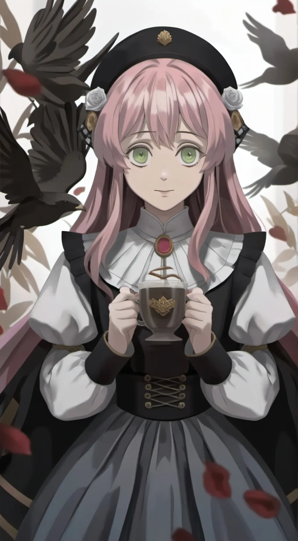 ai character: leah background