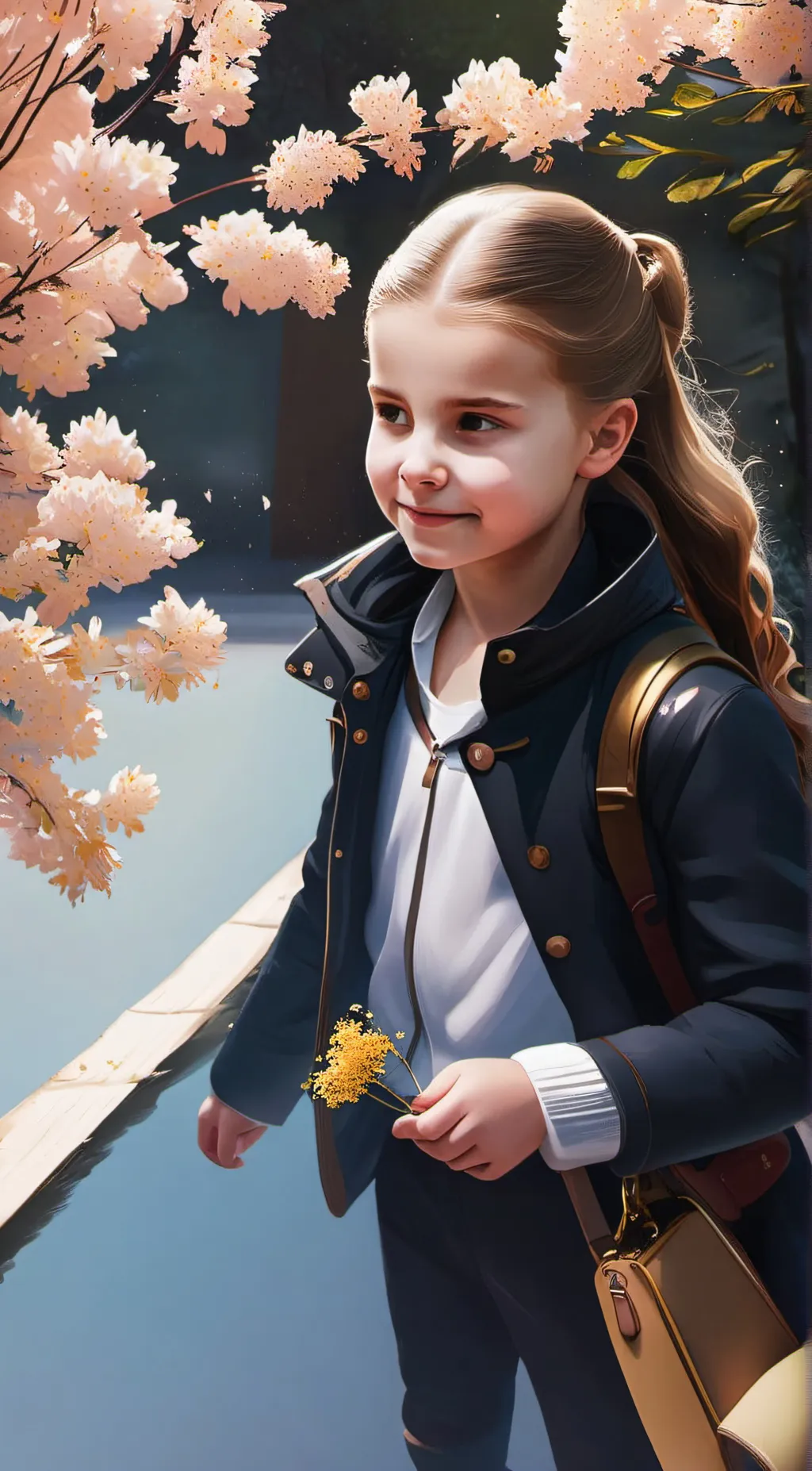 ai character: Princess Charlotte background