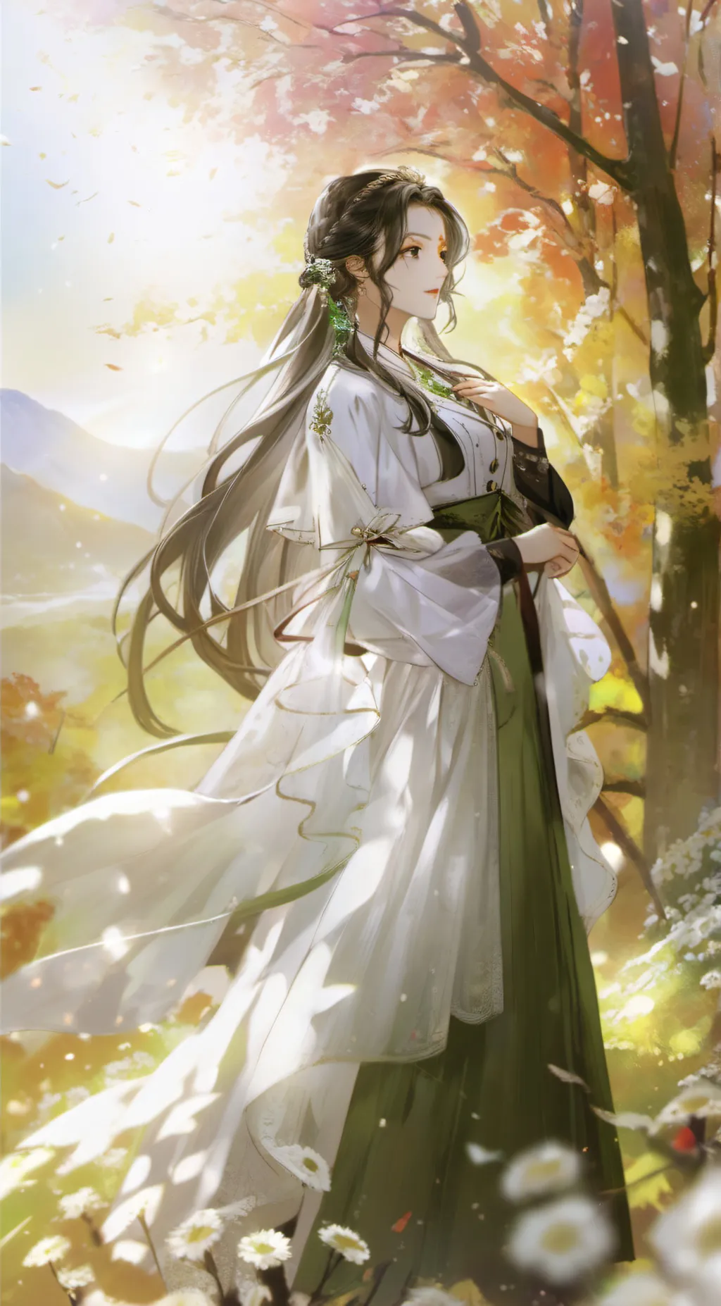 ai character: Aria background