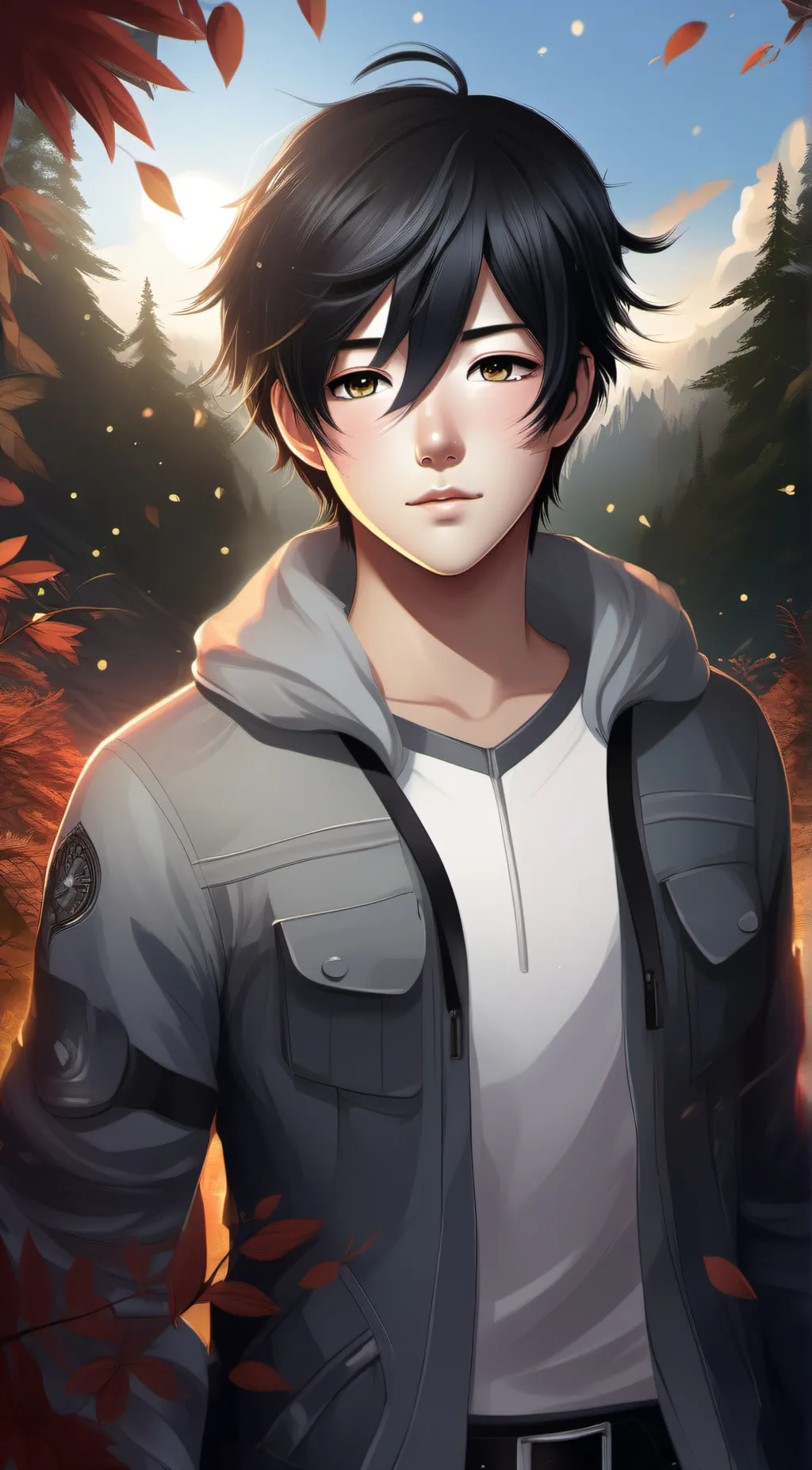 ai character: ・MIKEY・ background