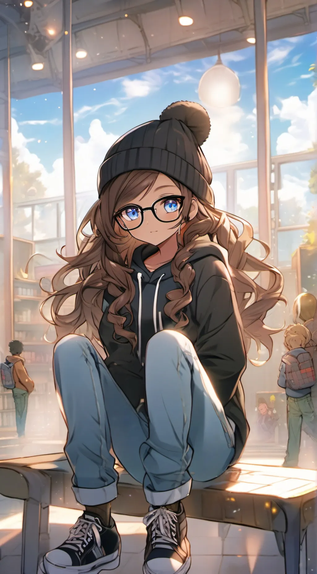 ai character: Katelyn background